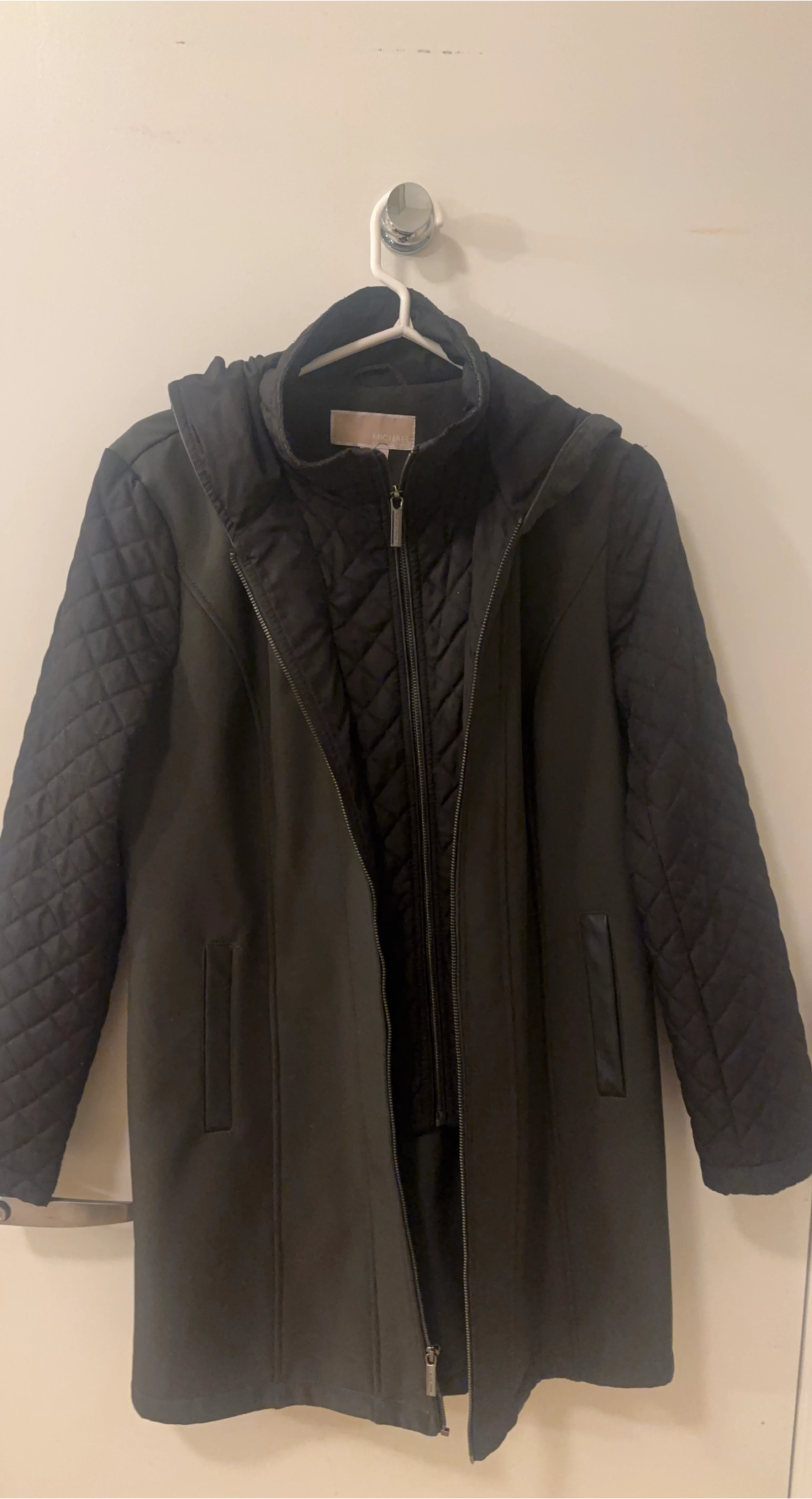 Michael Kors Women's Olive Green Jacket - Size M