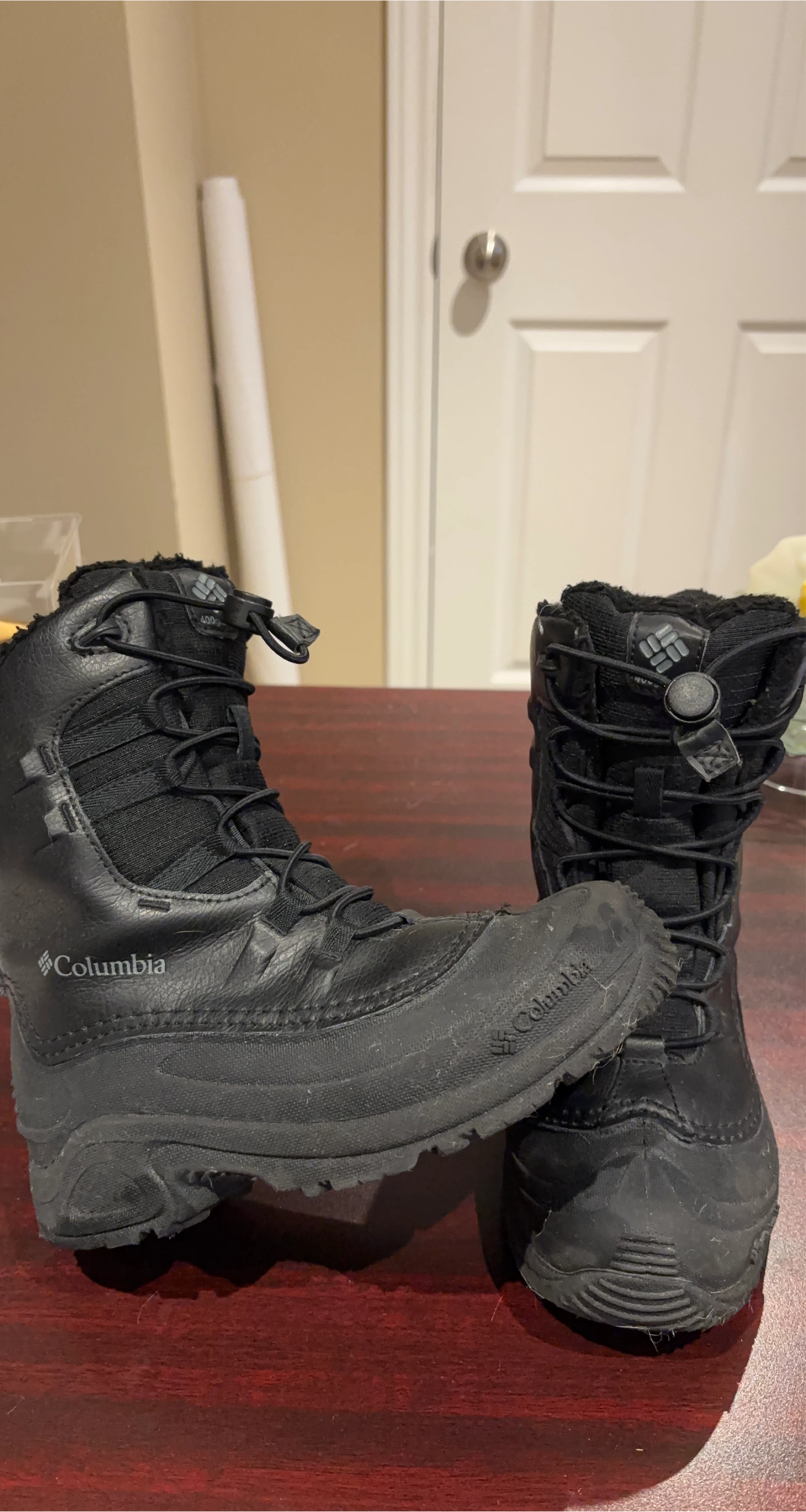 Columbia Black Winter Boots