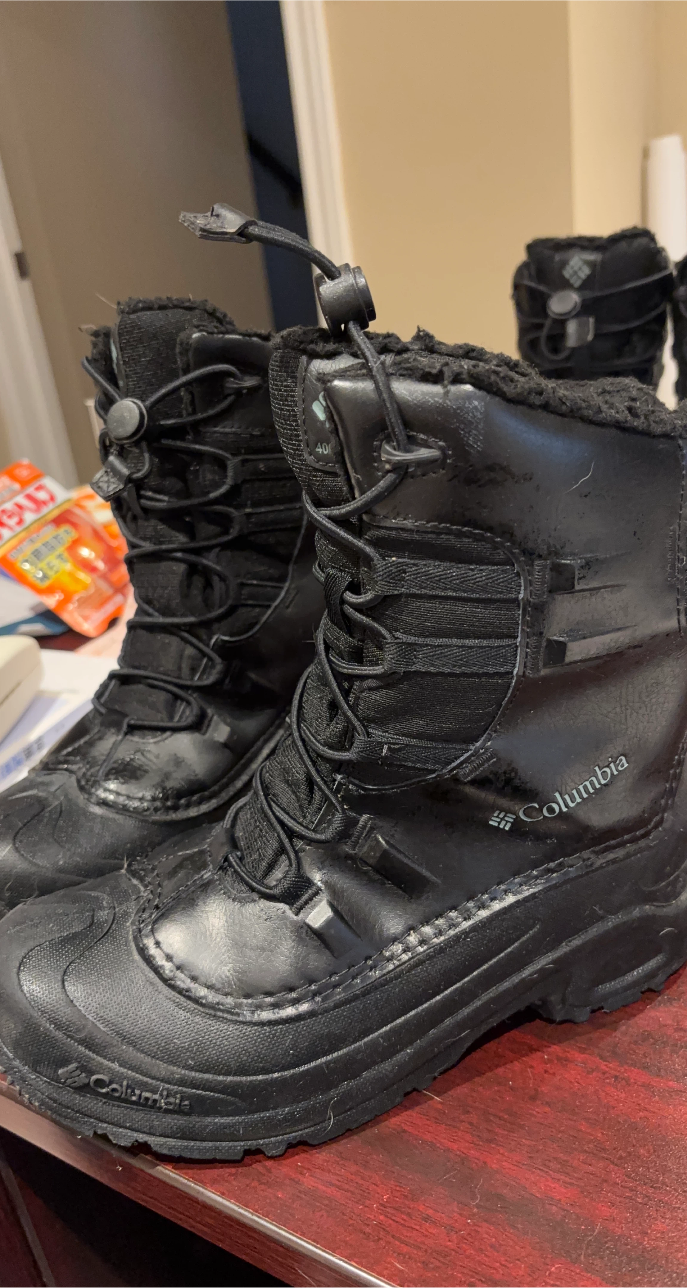 Columbia Black Winter Boots