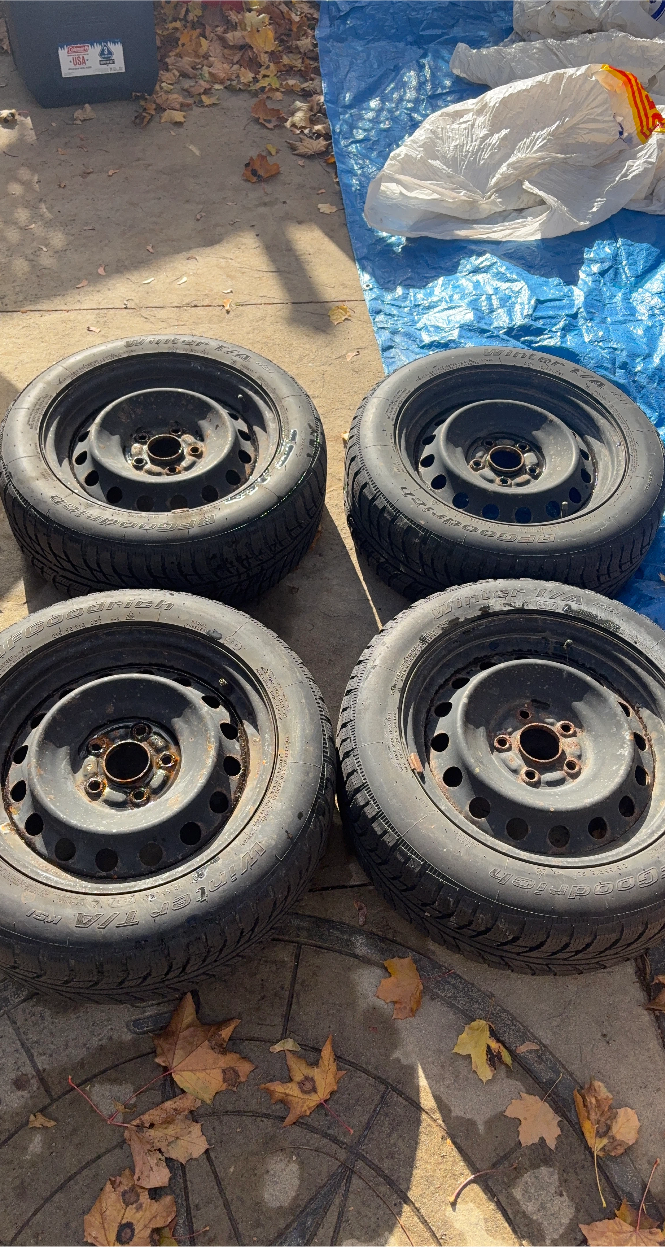 Set of 4 Winter Tires - Used
