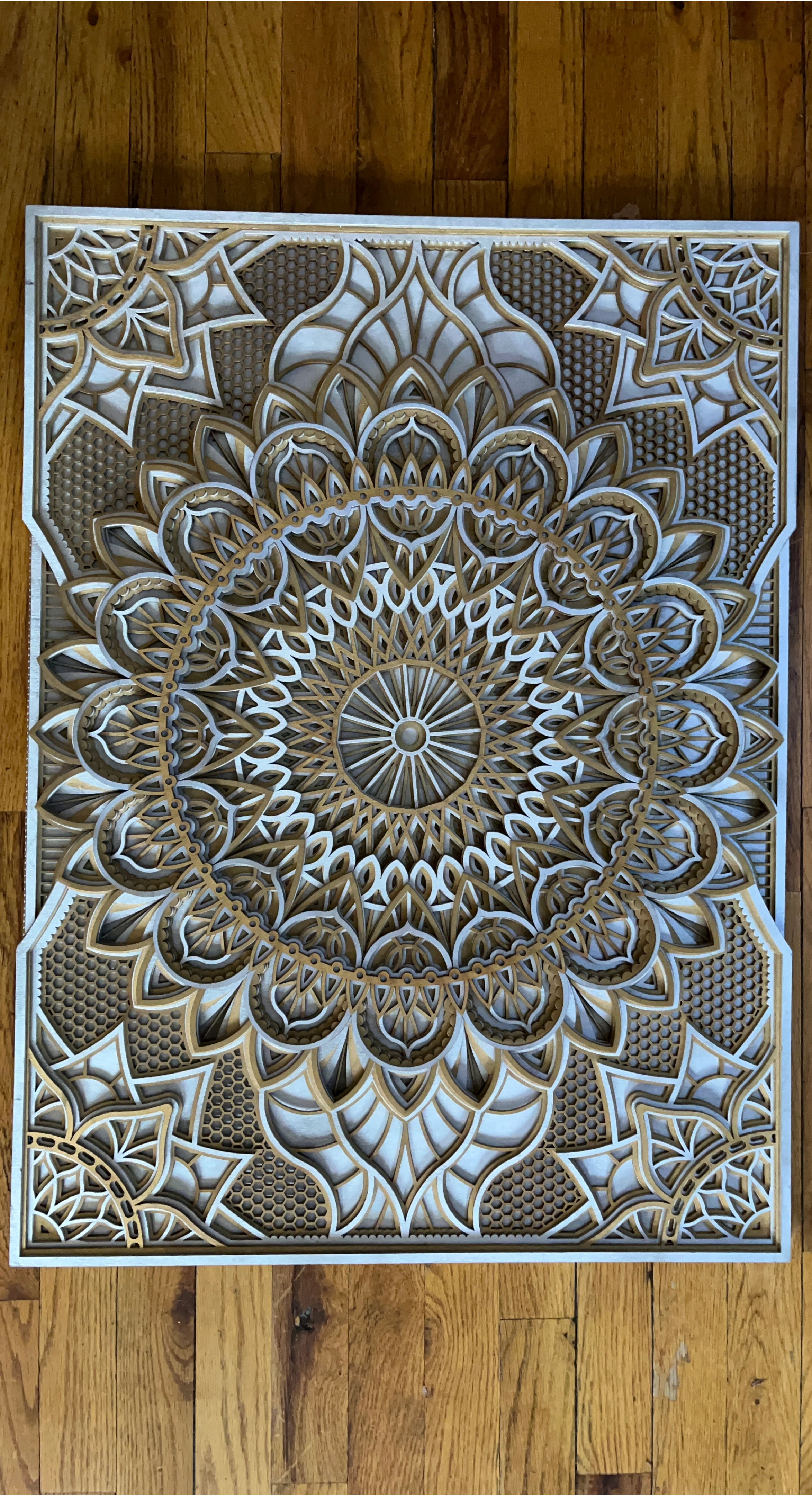 Layered Mandala Wall Art