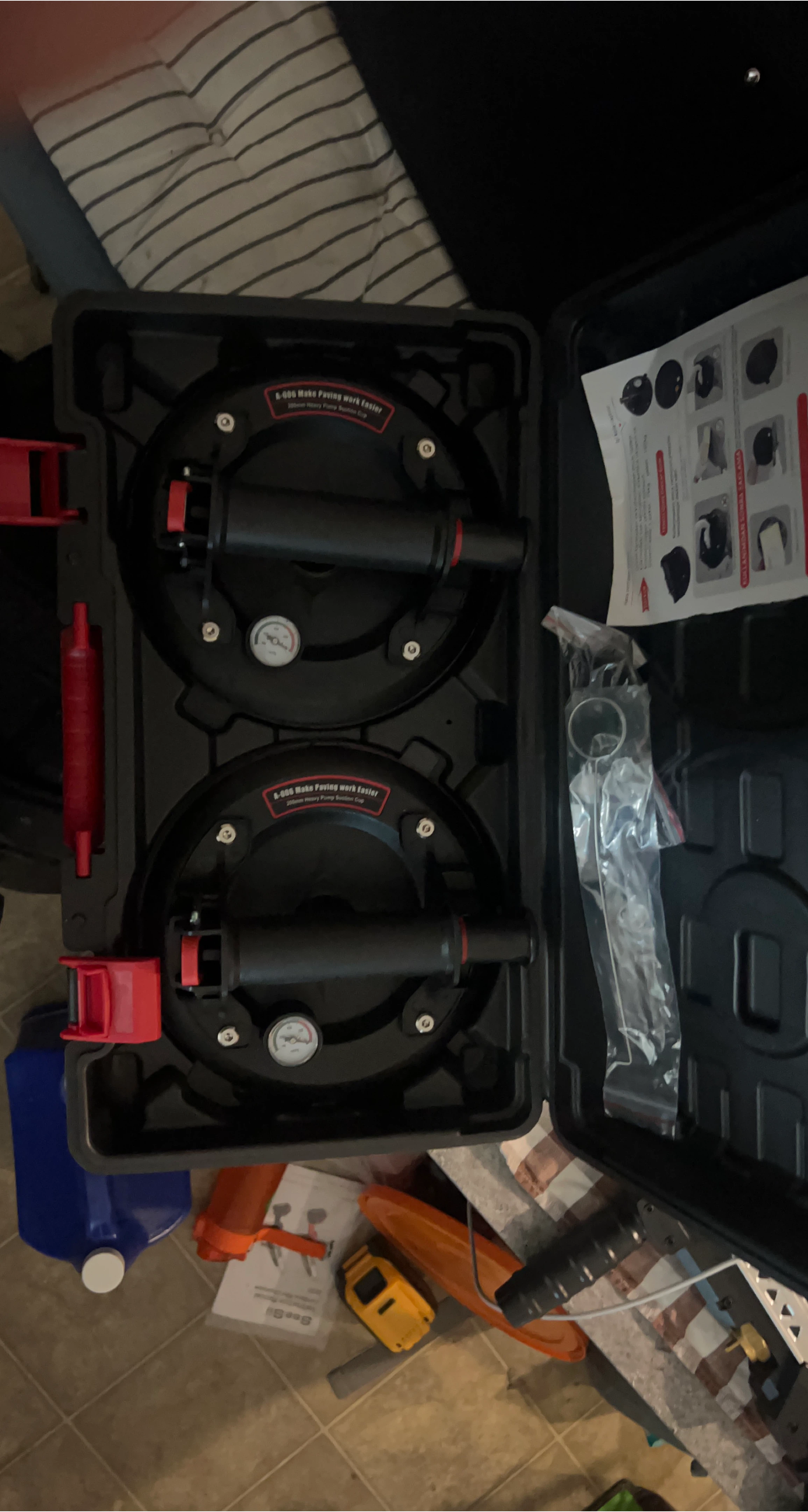 2PCS 200mm Heavy Pump Suction Cup image indicator(3)