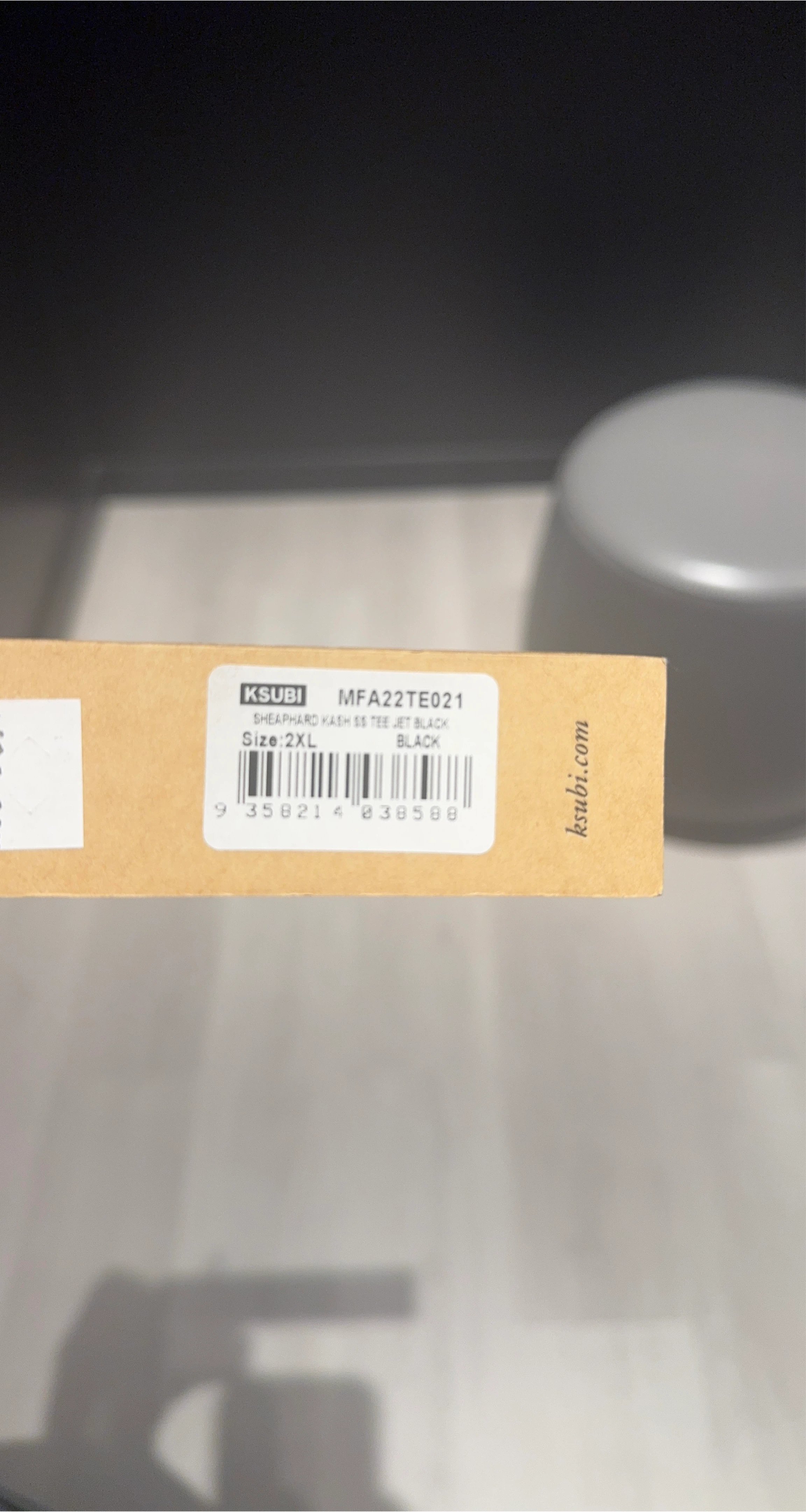 Ksubi Sheaphard Kash SS Tee Black 2XL