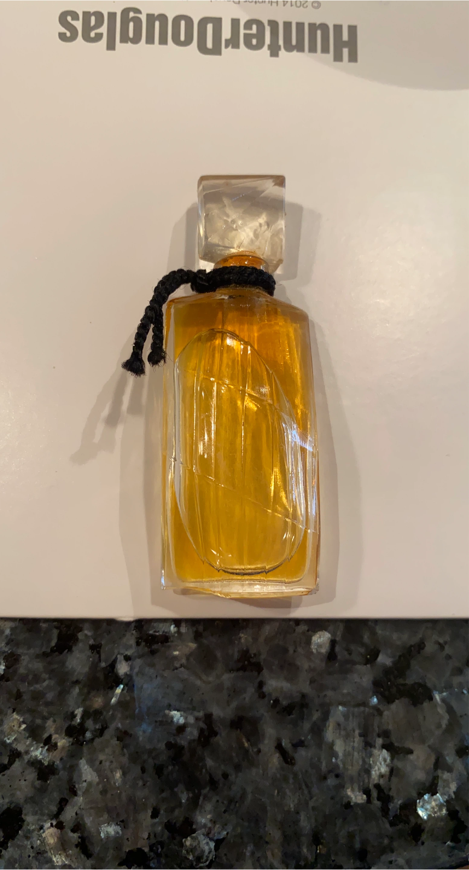 Hunter Douglas Perfume Bottle