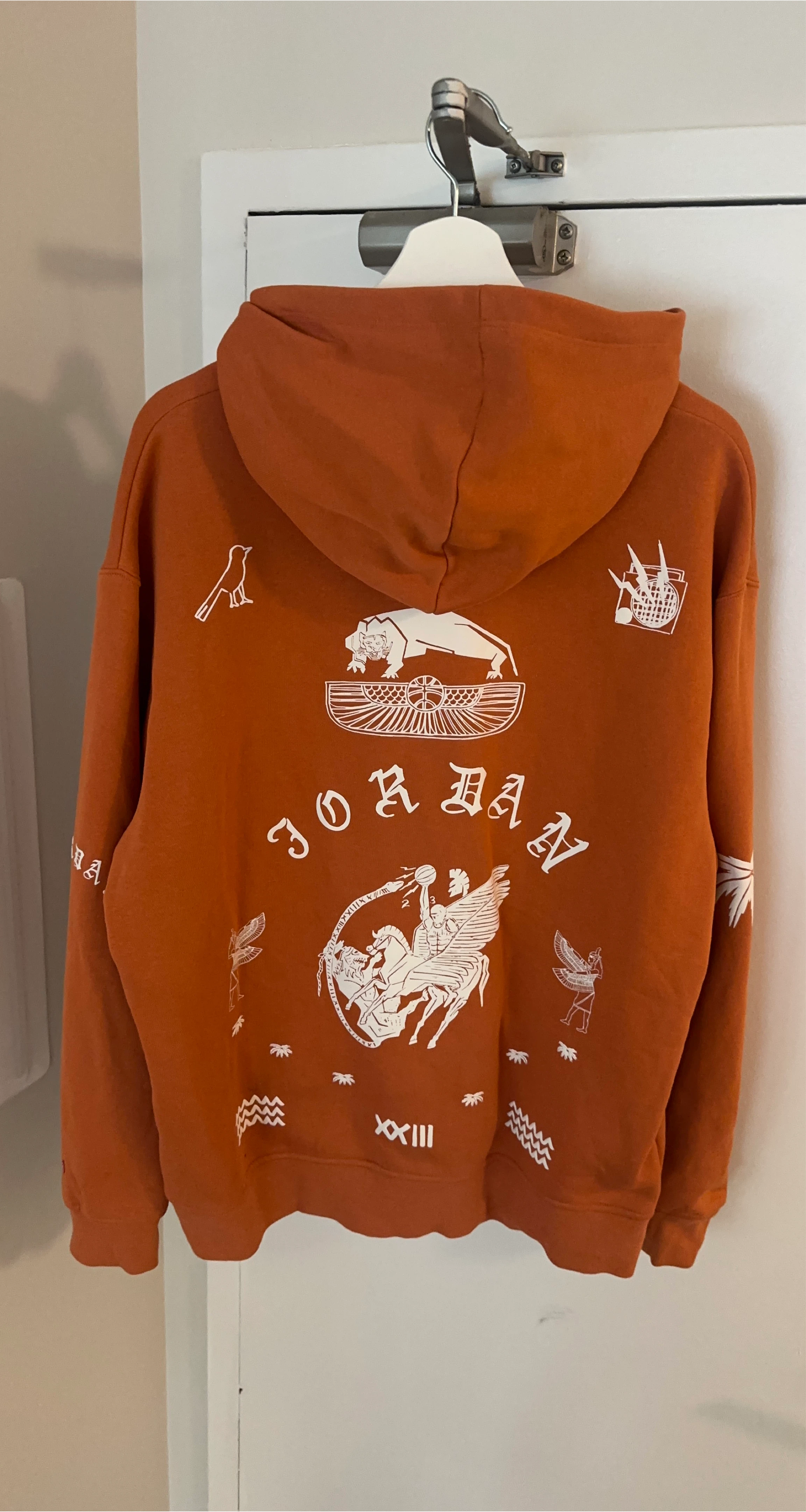 Jordan Orange Hoodie