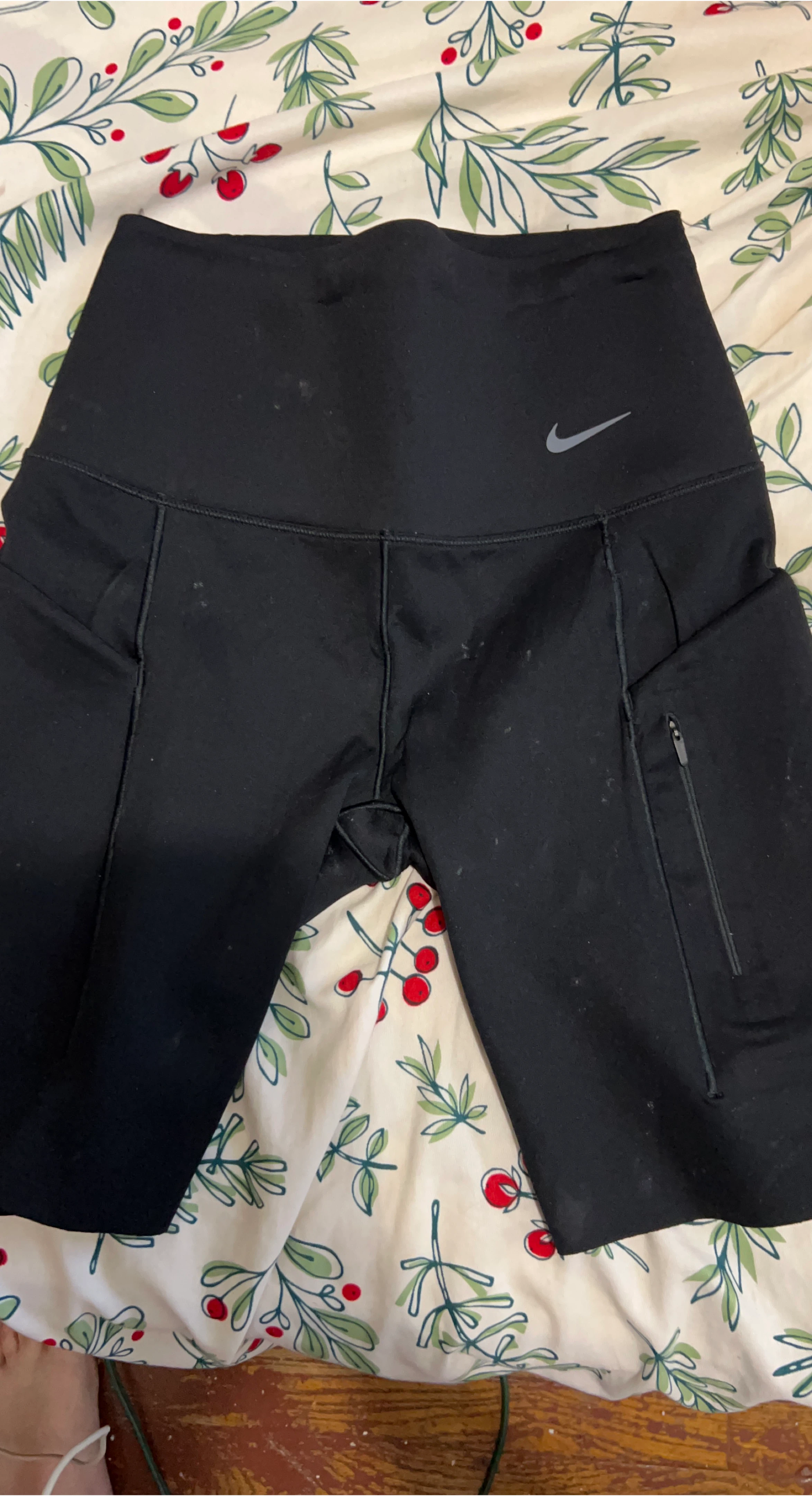 Nike Black Running Shorts with Pockets