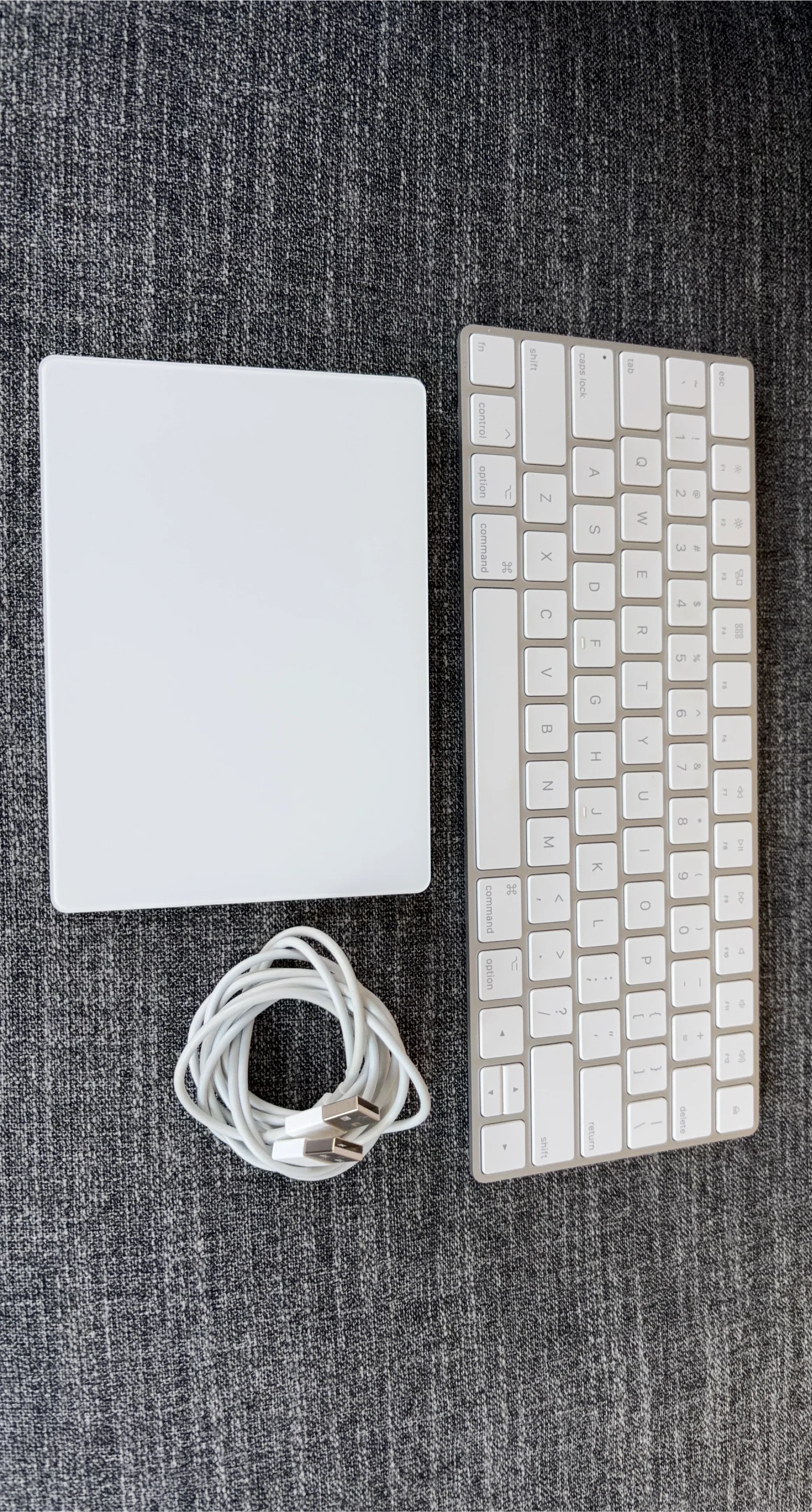 Apple Magic Keyboard & Trackpad with Cables