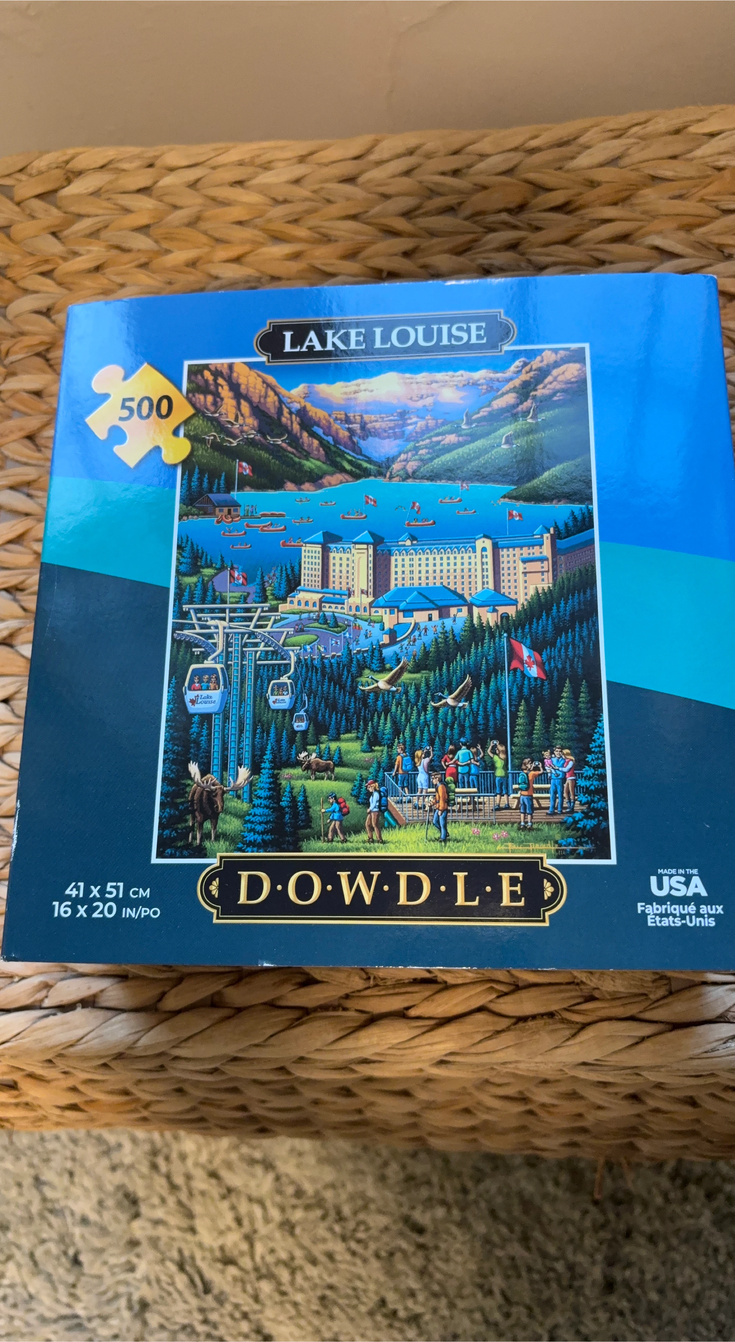 Dowdle Lake Louise 500 Piece Puzzle