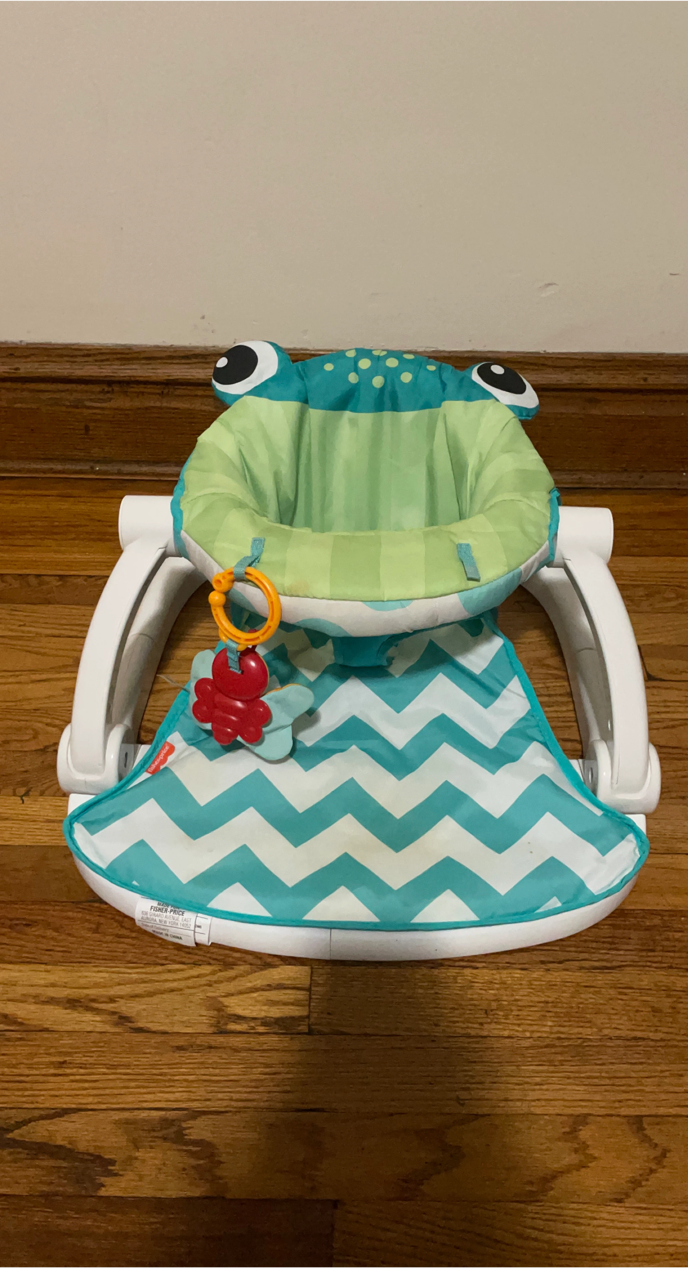Fisher-Price Sit-Me-Up Floor Seat - Frog