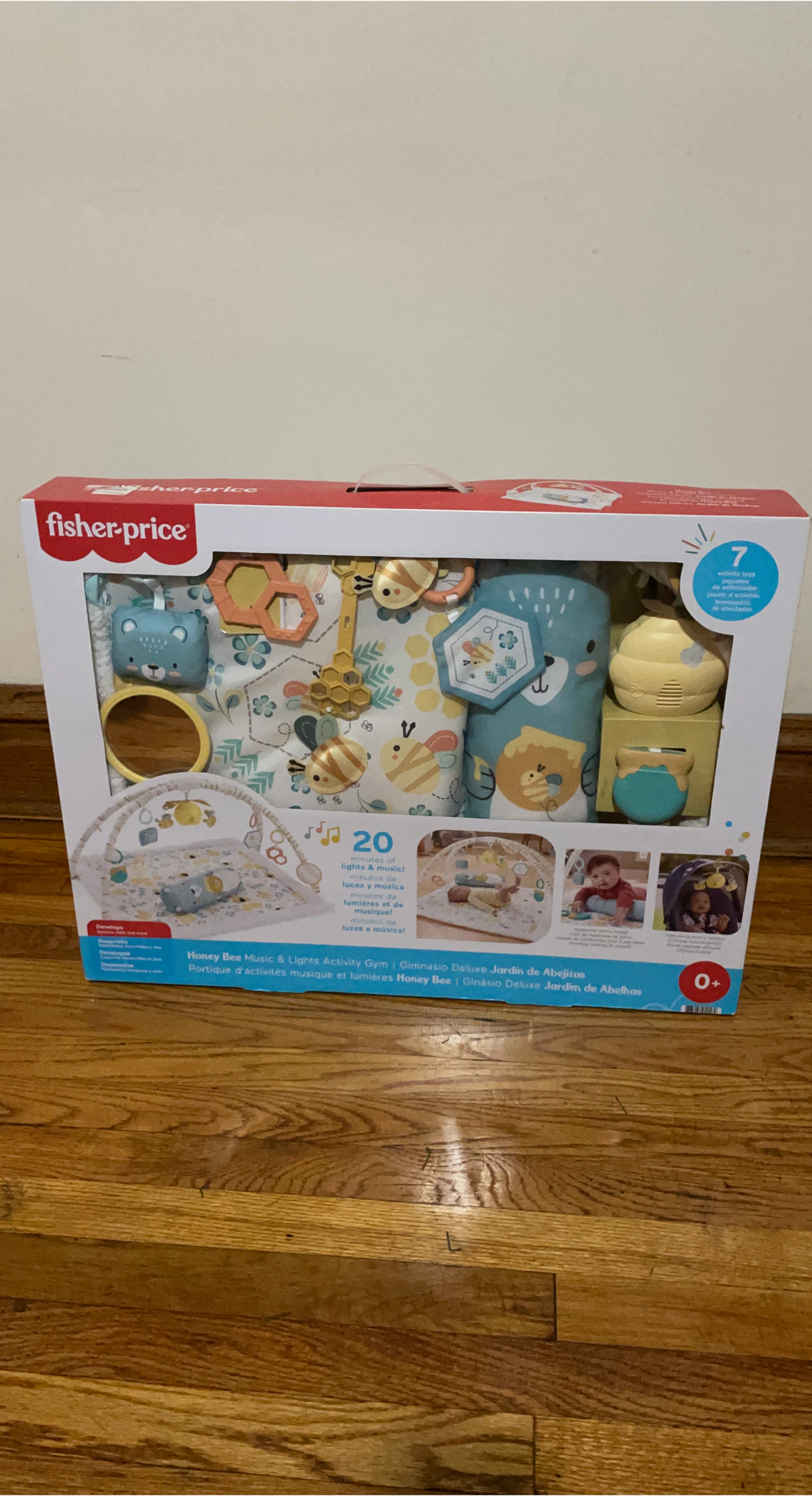 Fisher-Price Honey Bee Music & Lights Activity Gym (New)