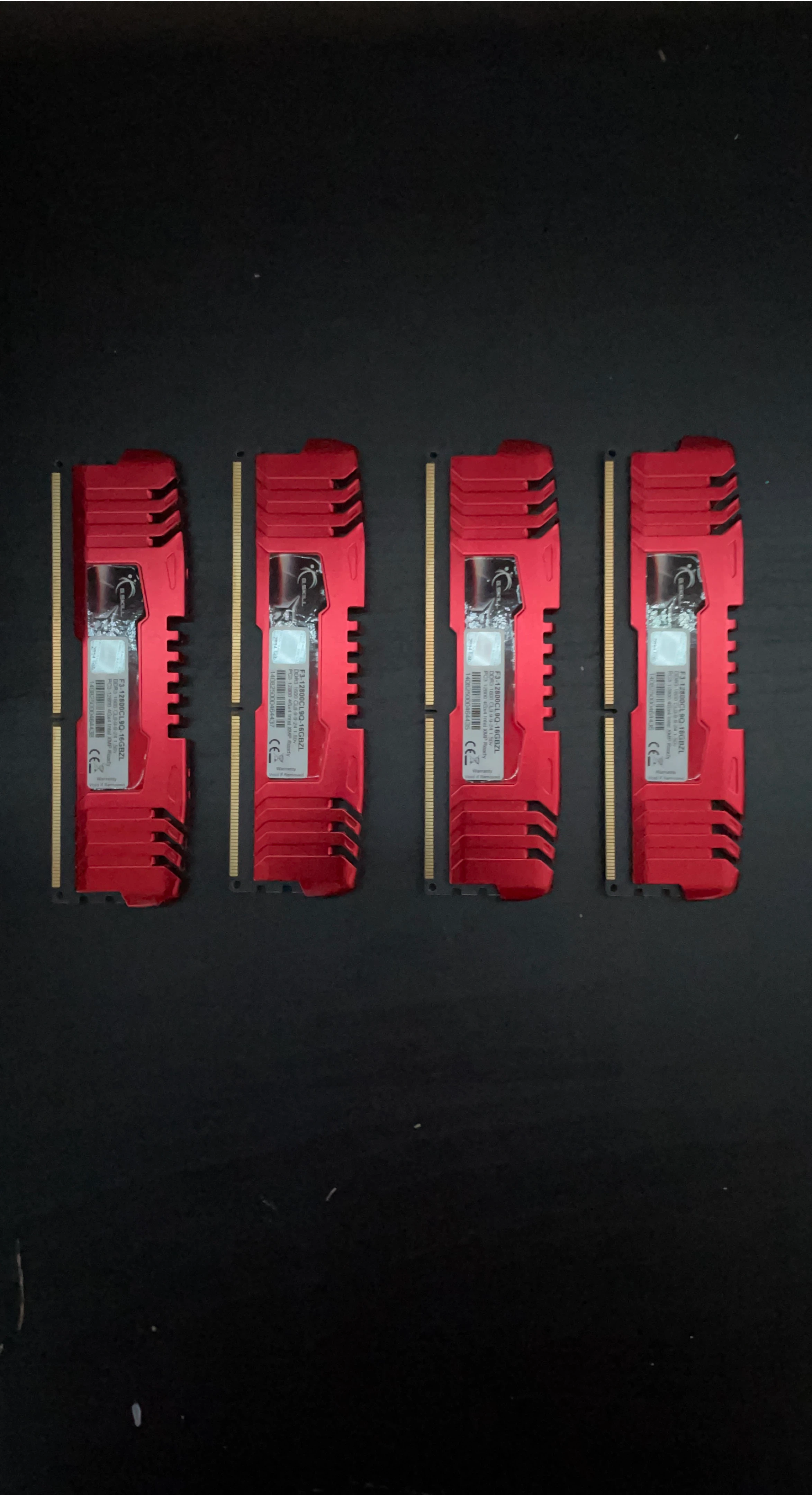 G.Skill 16GB (4x4GB) DDR3 RAM