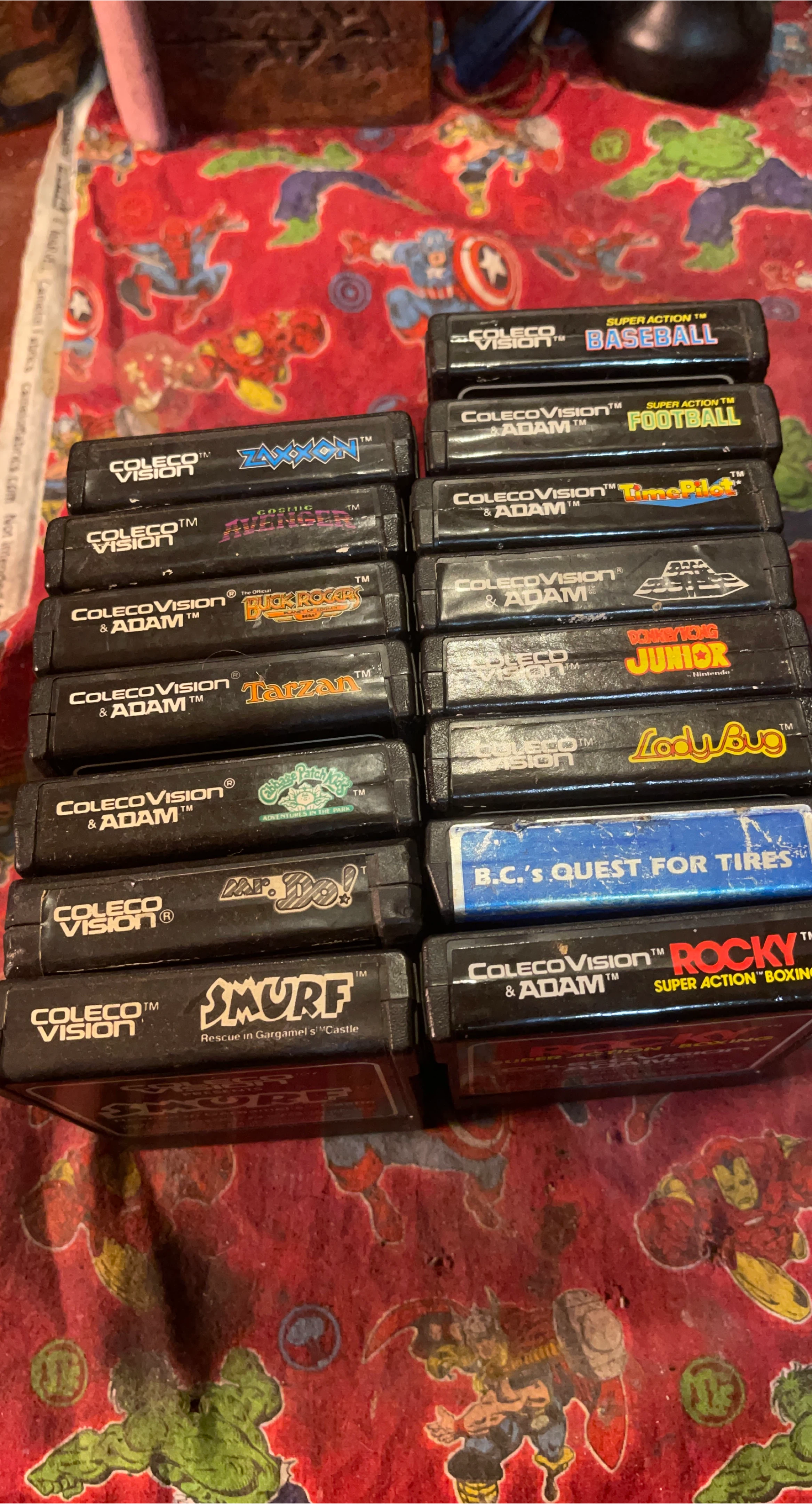 ColecoVision & Adam Game Cartridges - Lot of Titles