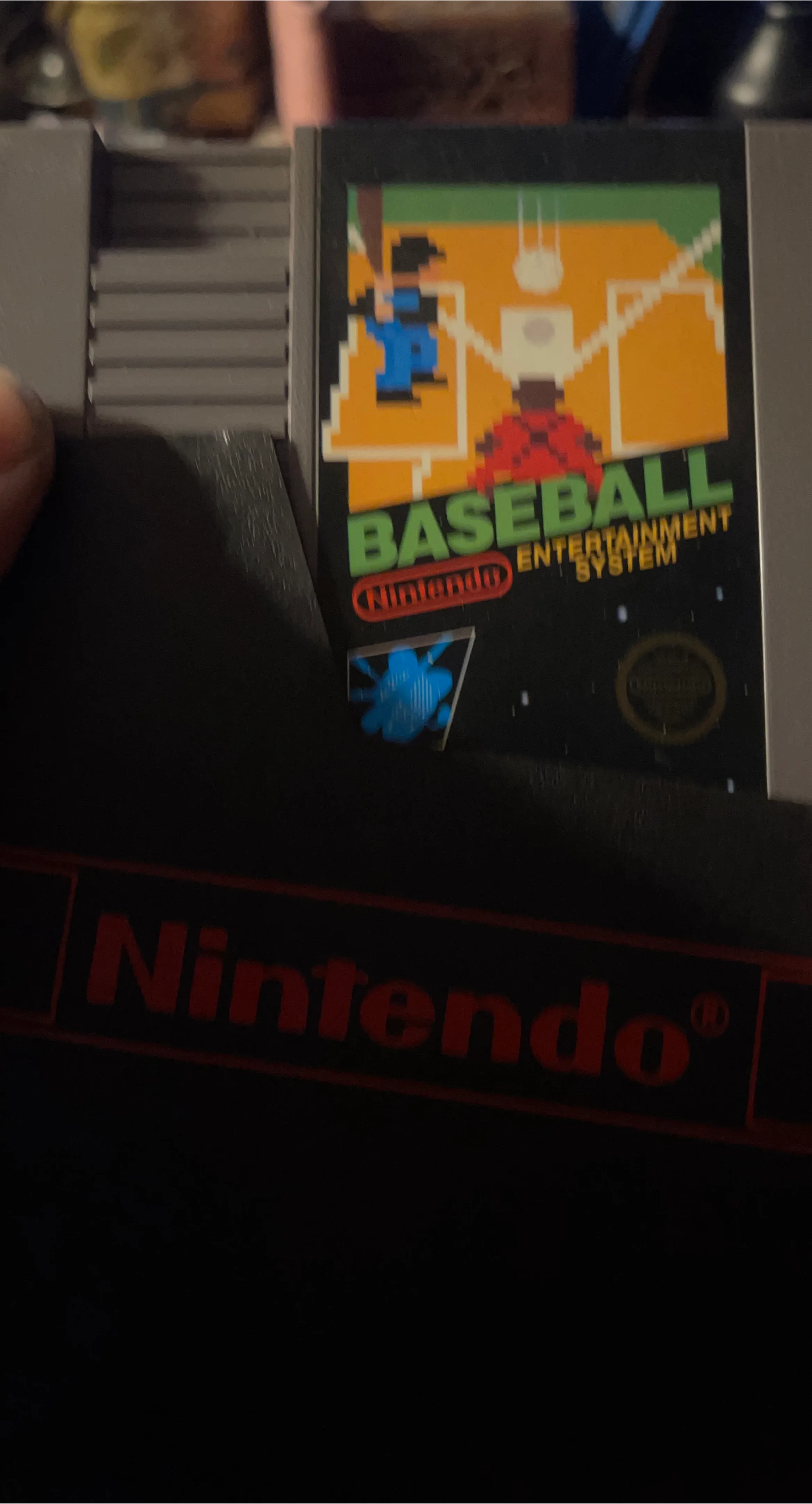 Nintendo Baseball NES Cartridge
