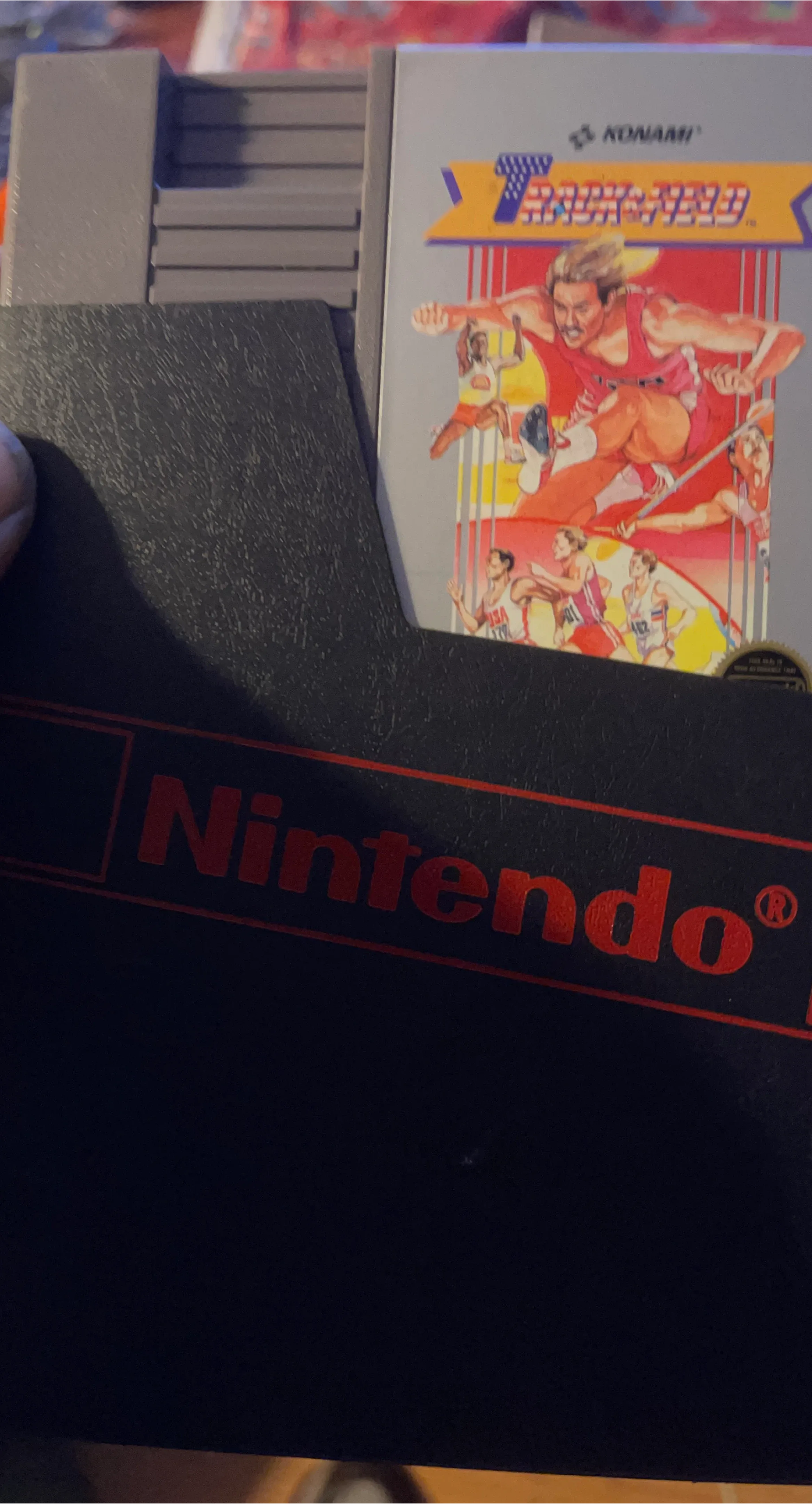 Nintendo NES Hyper Olympic Game