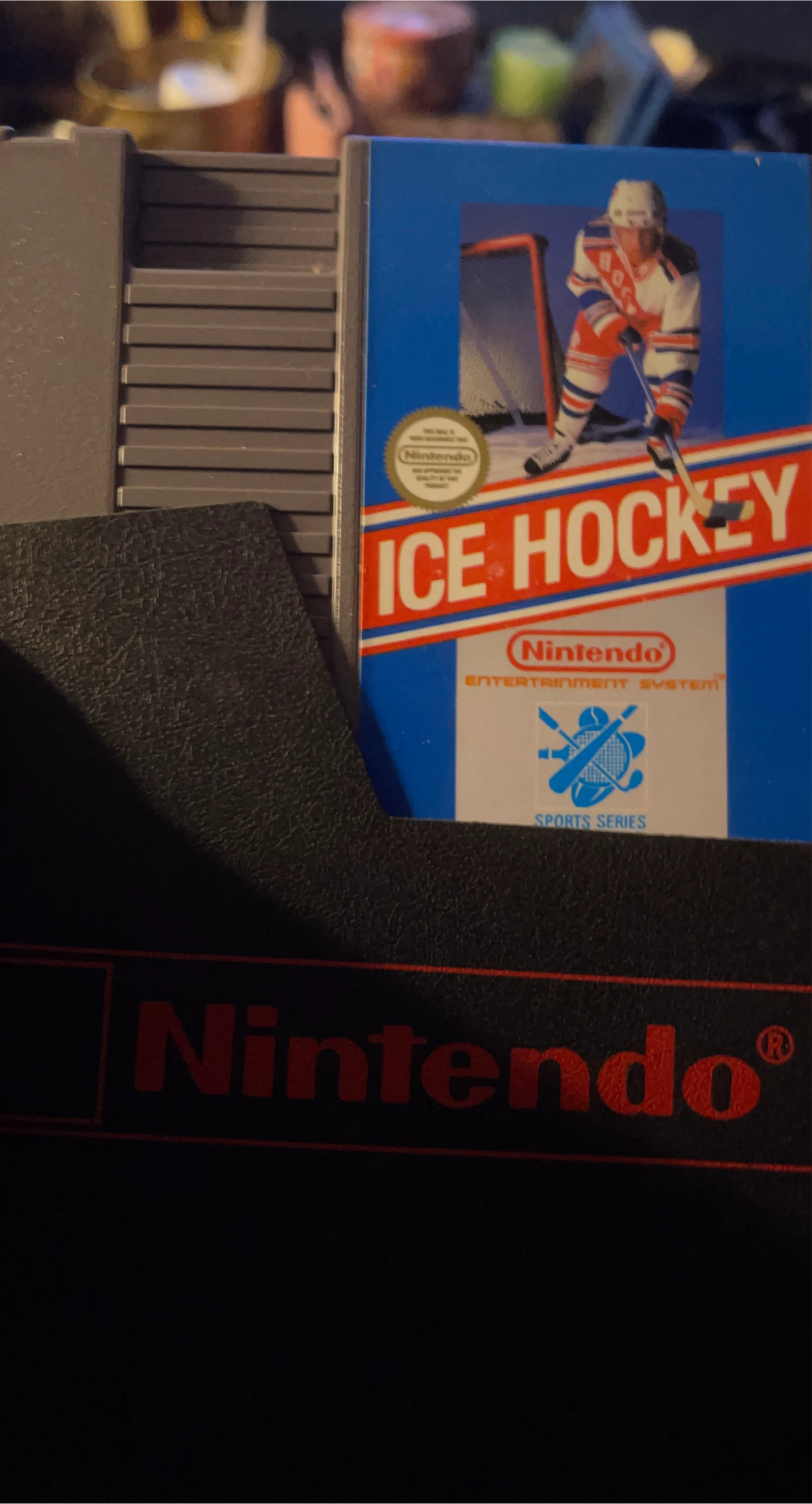 Nintendo Ice Hockey NES Cartridge