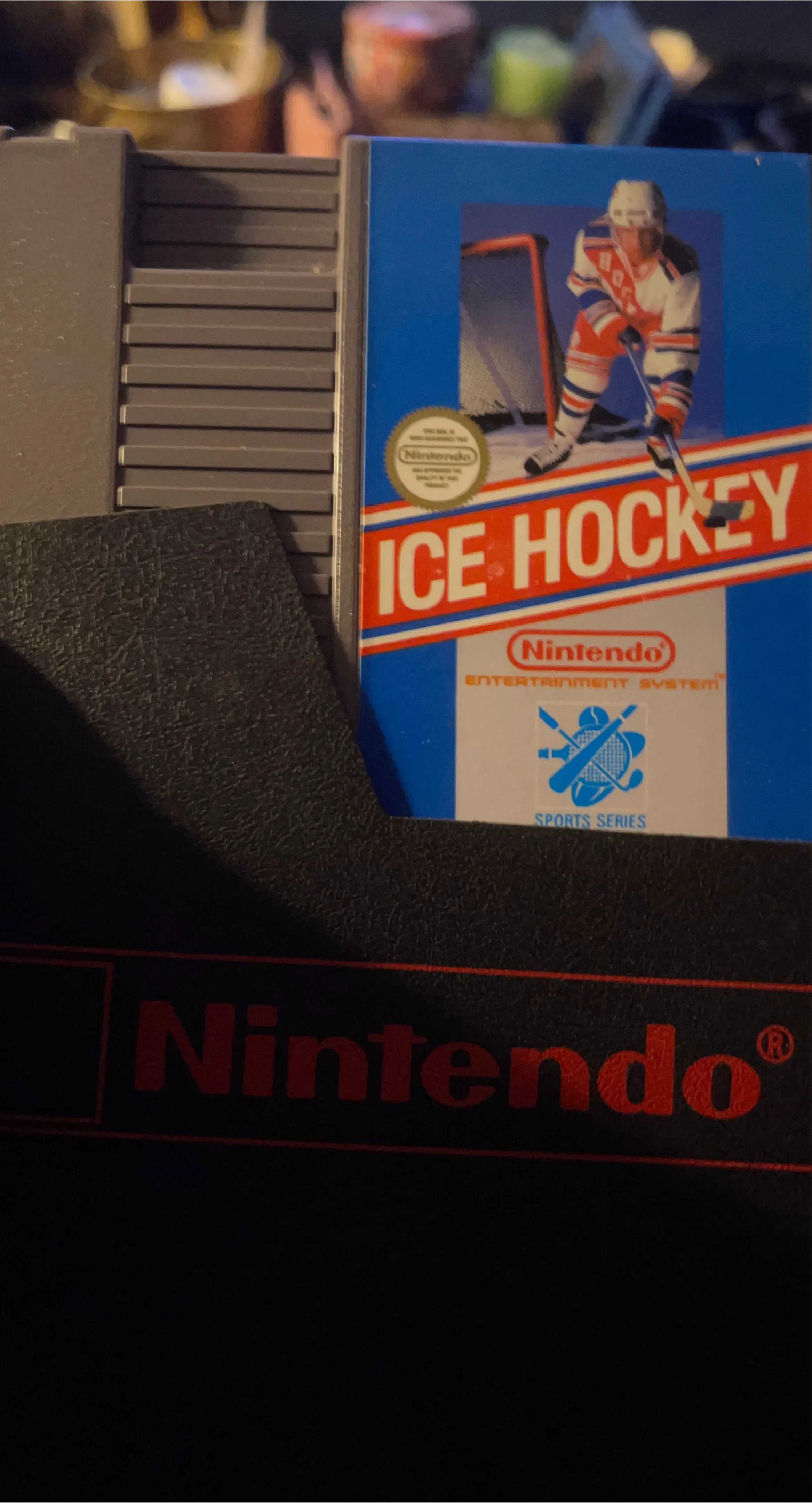 Nintendo Ice Hockey NES Cartridge