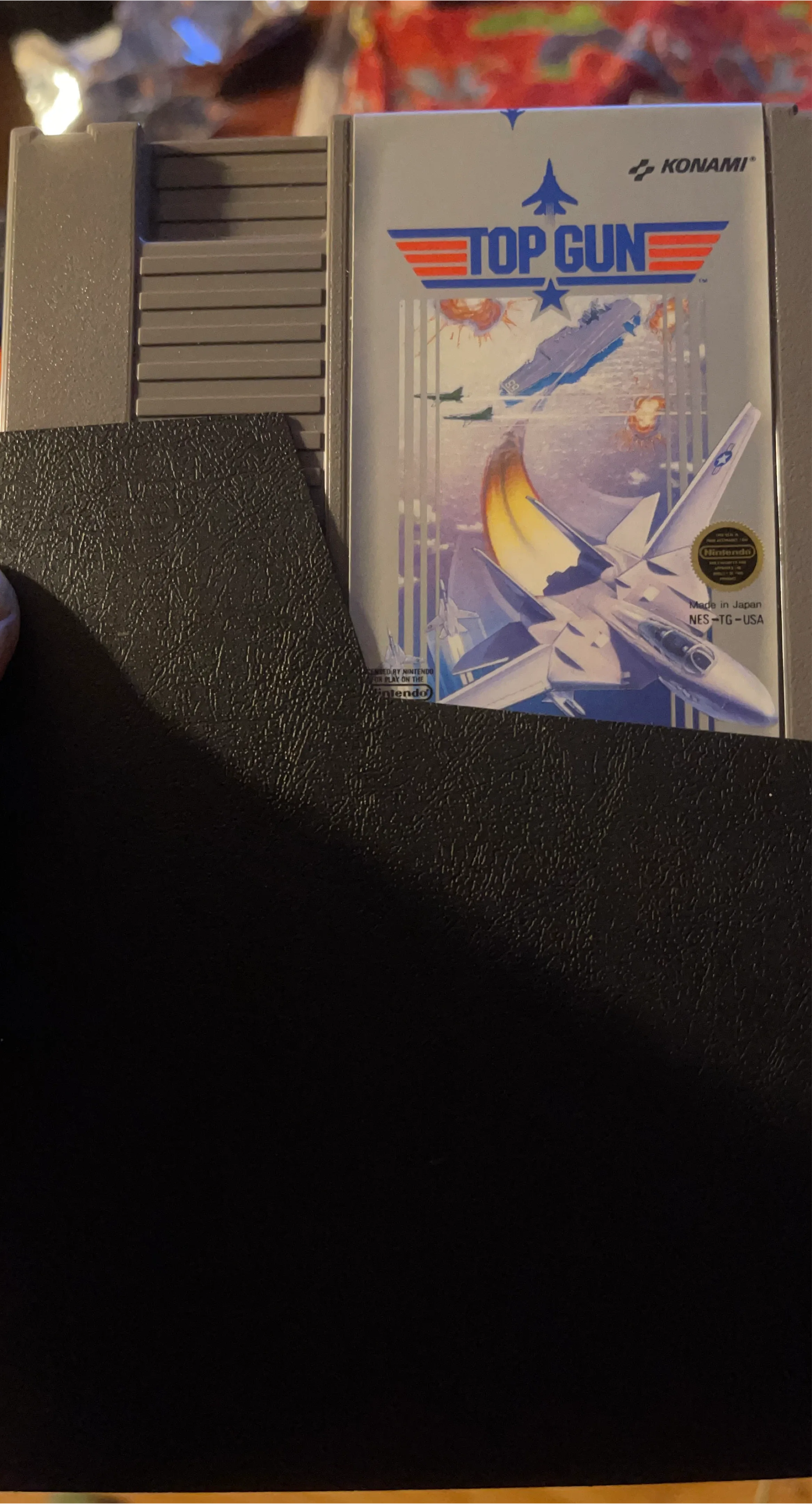 Top Gun NES Cartridge by Konami