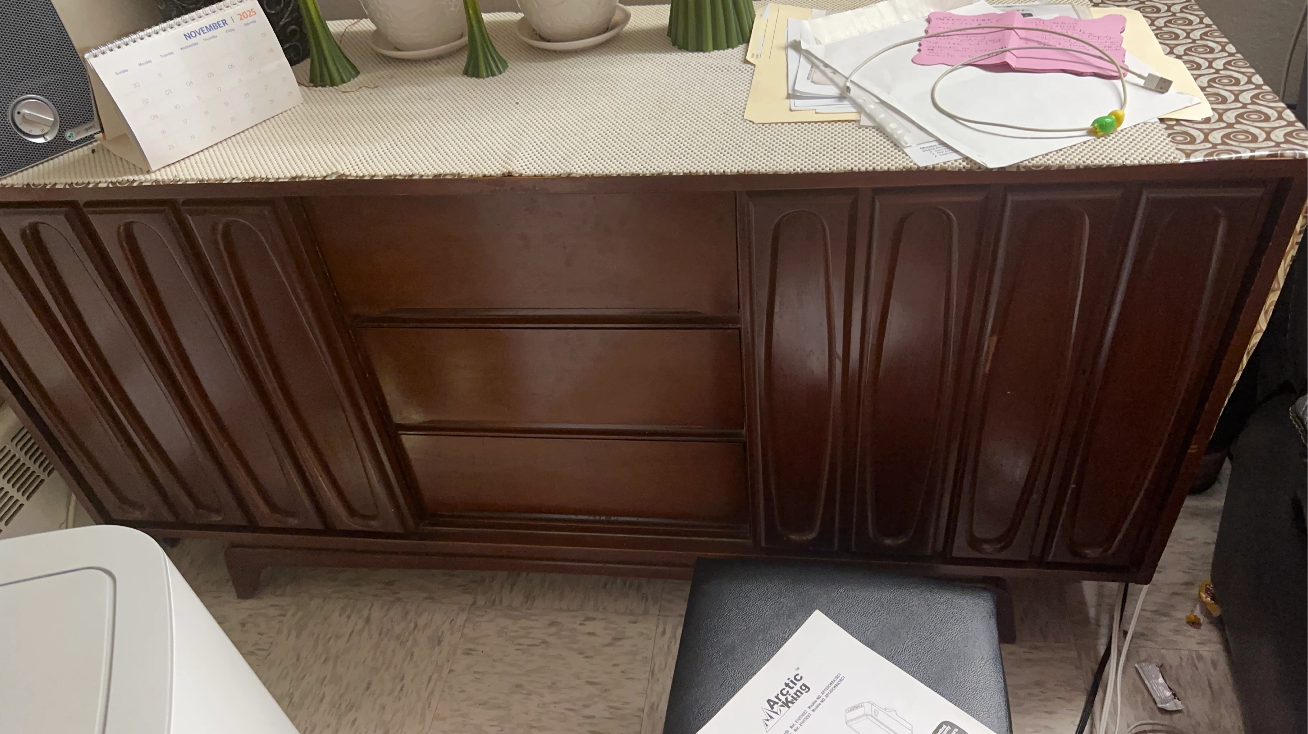 Brown Wooden Cabinet - November 2025