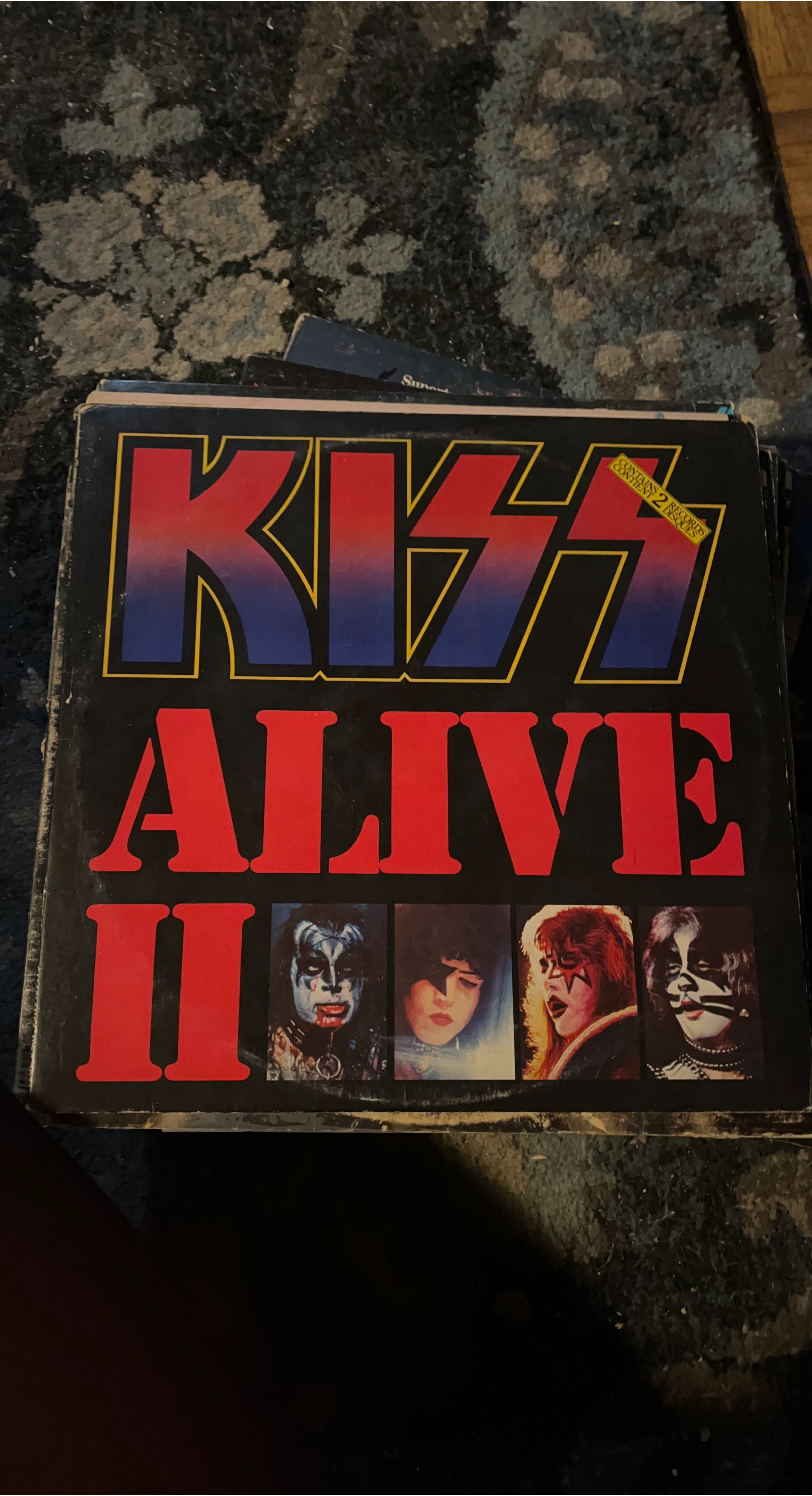 KISS Alive II Vinyl Record