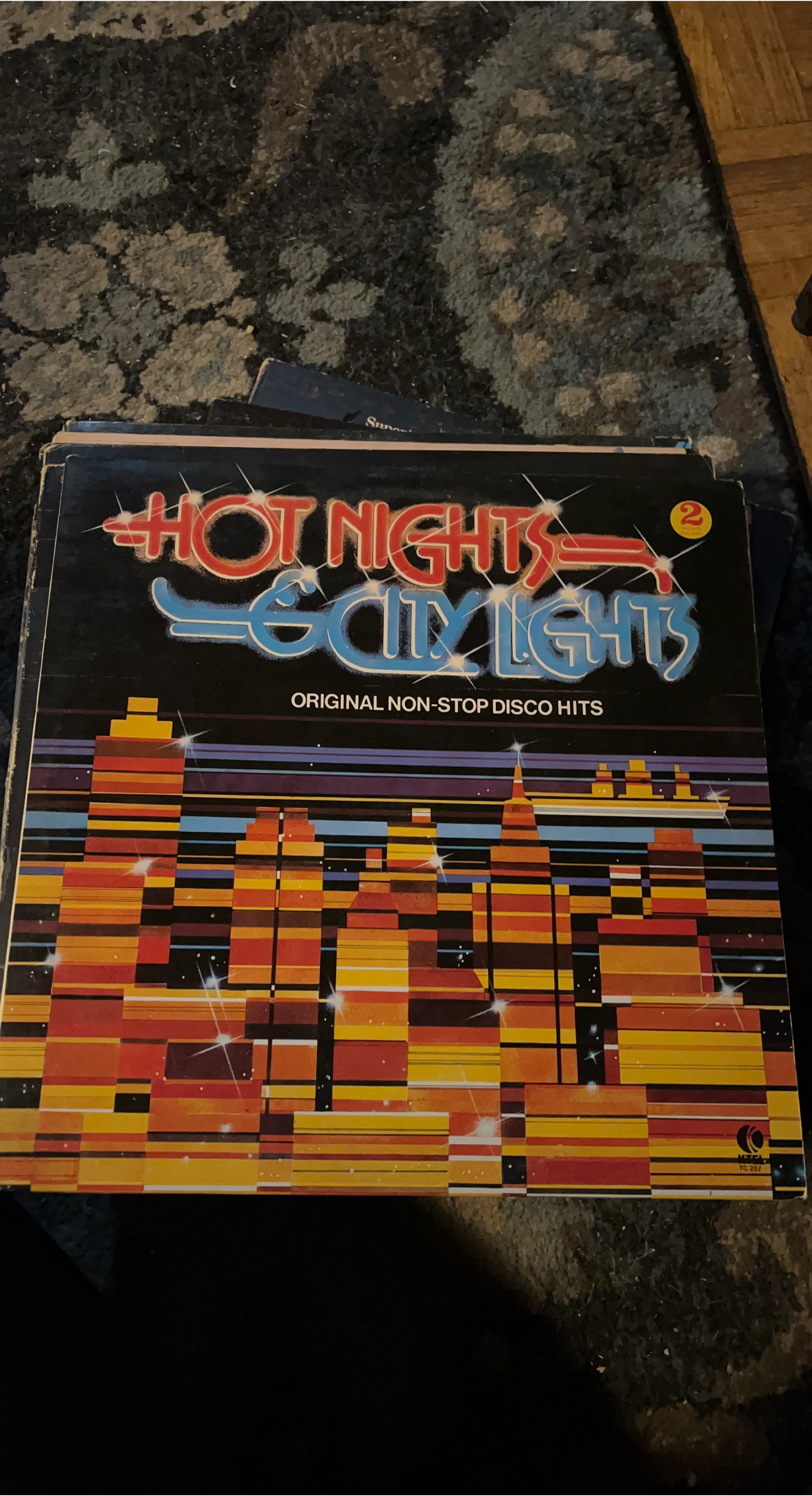 Hot Nights City Lights Vinyl Record