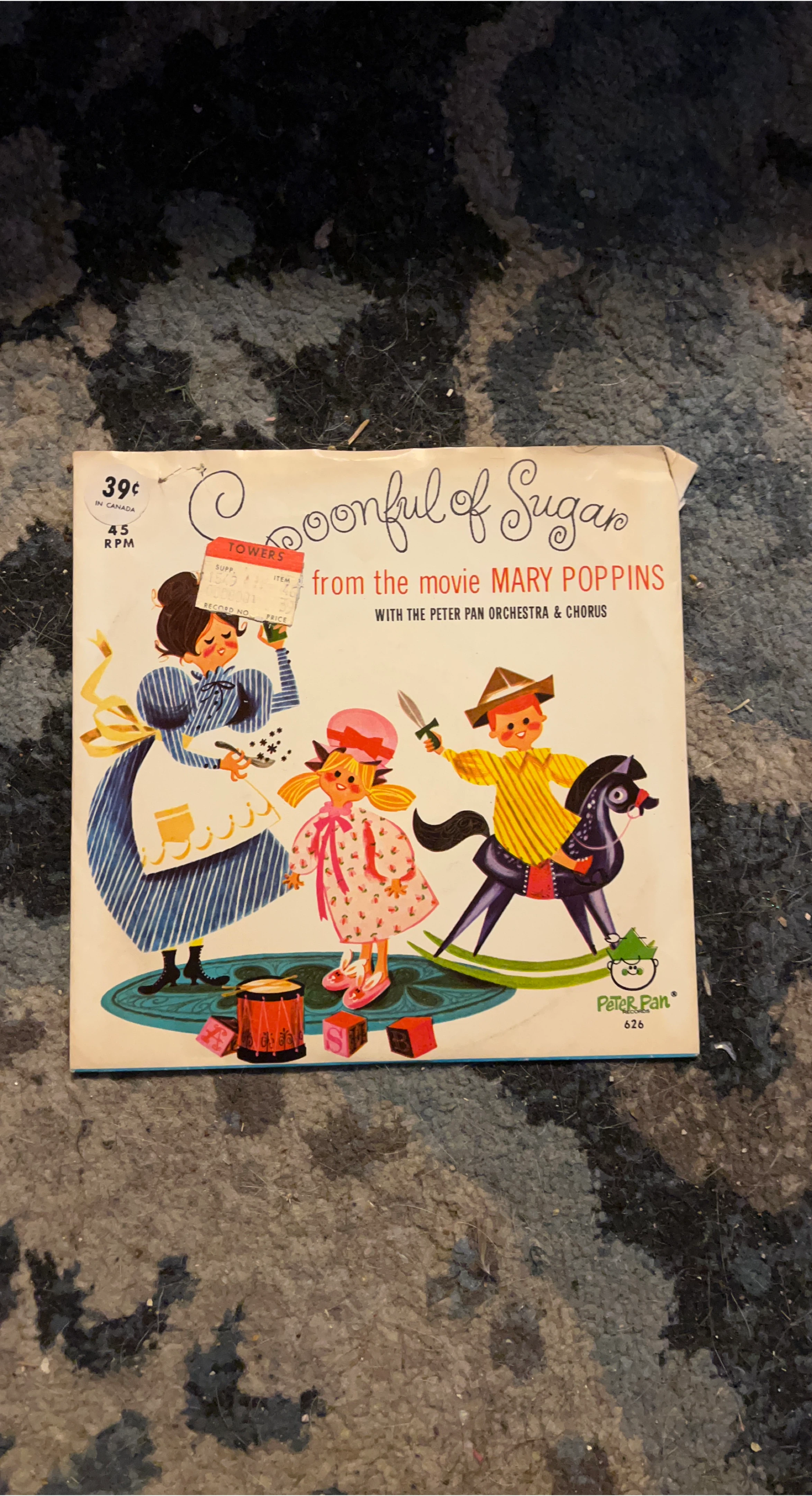A Spoonful of Sugar - Mary Poppins Record