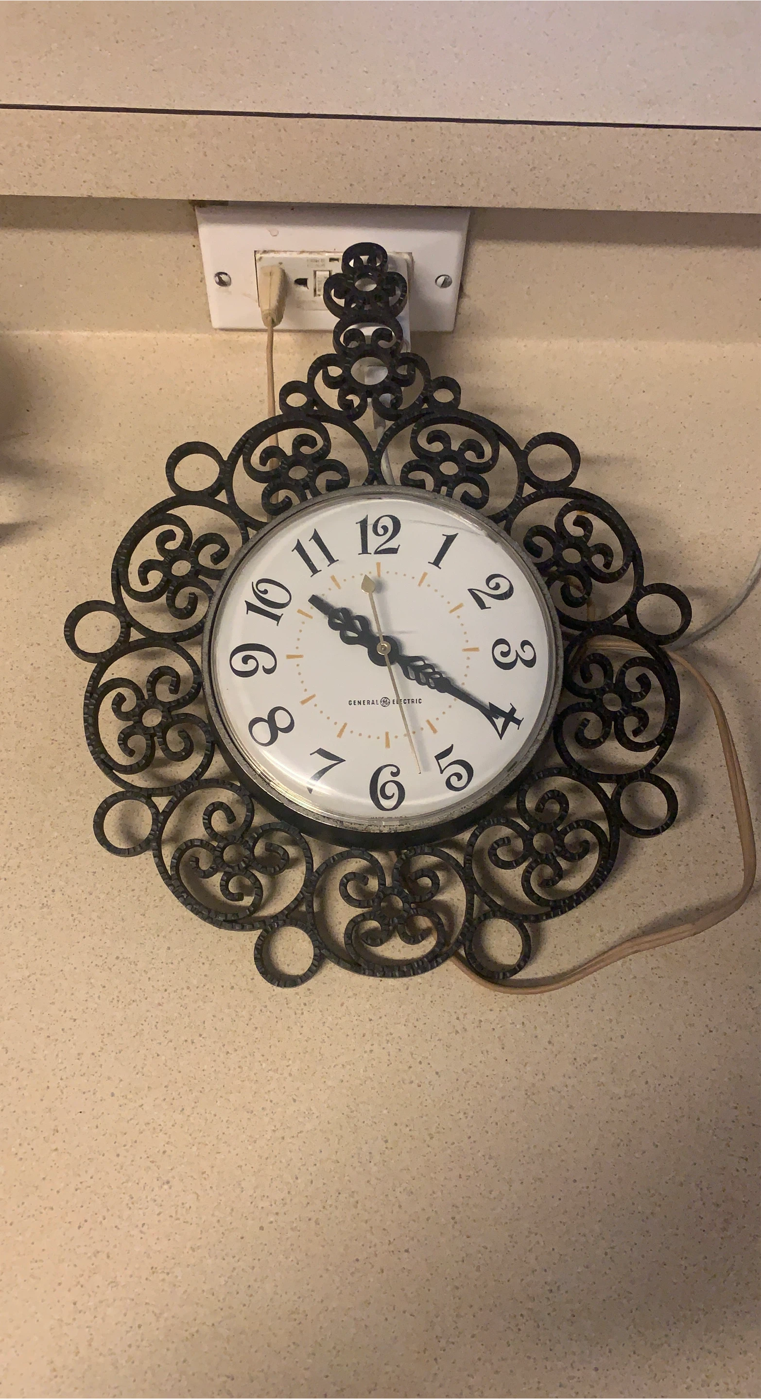 Vintage General Electric Wall Clock