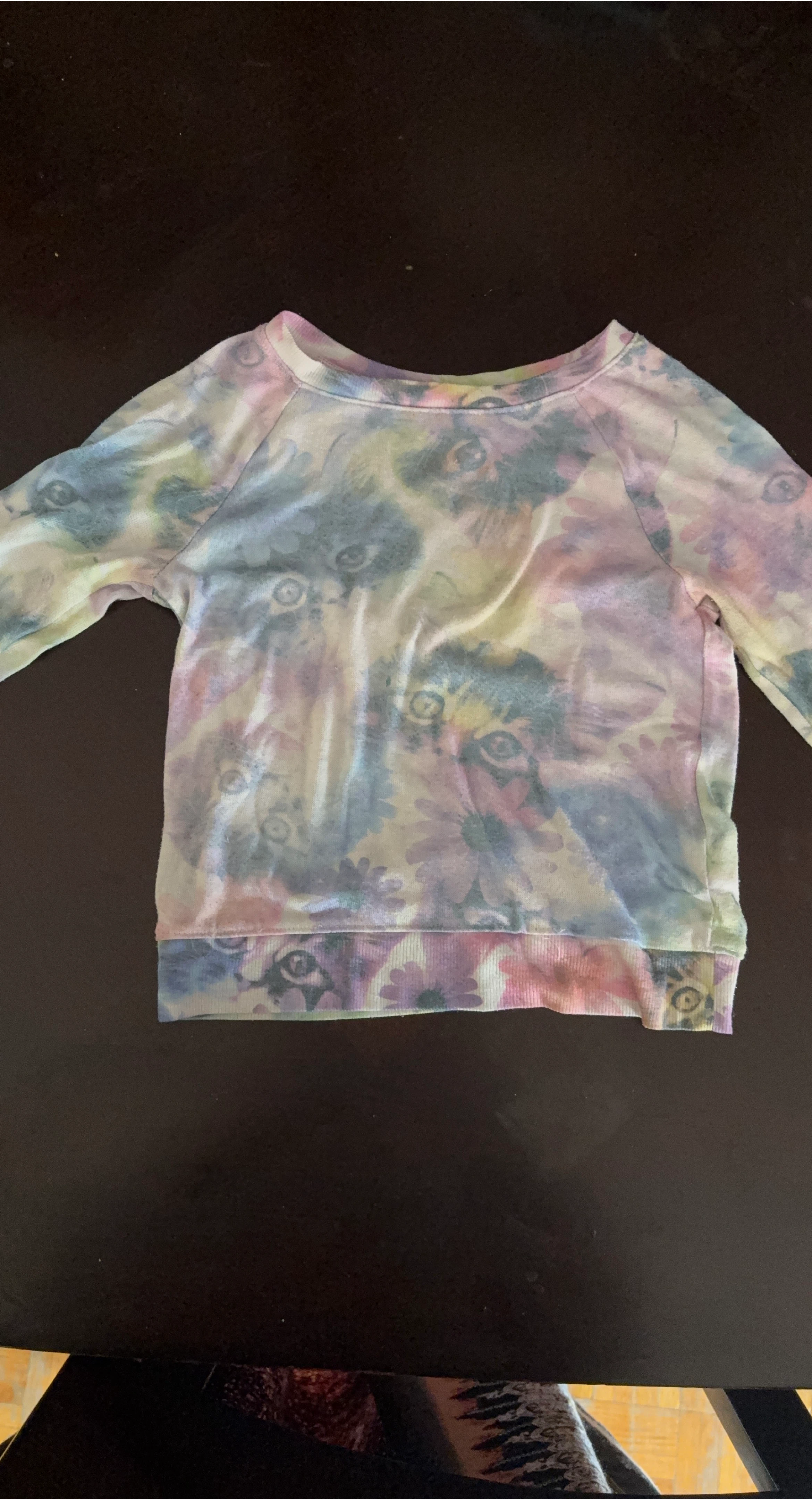 Tie-dye Long Sleeve Shirt