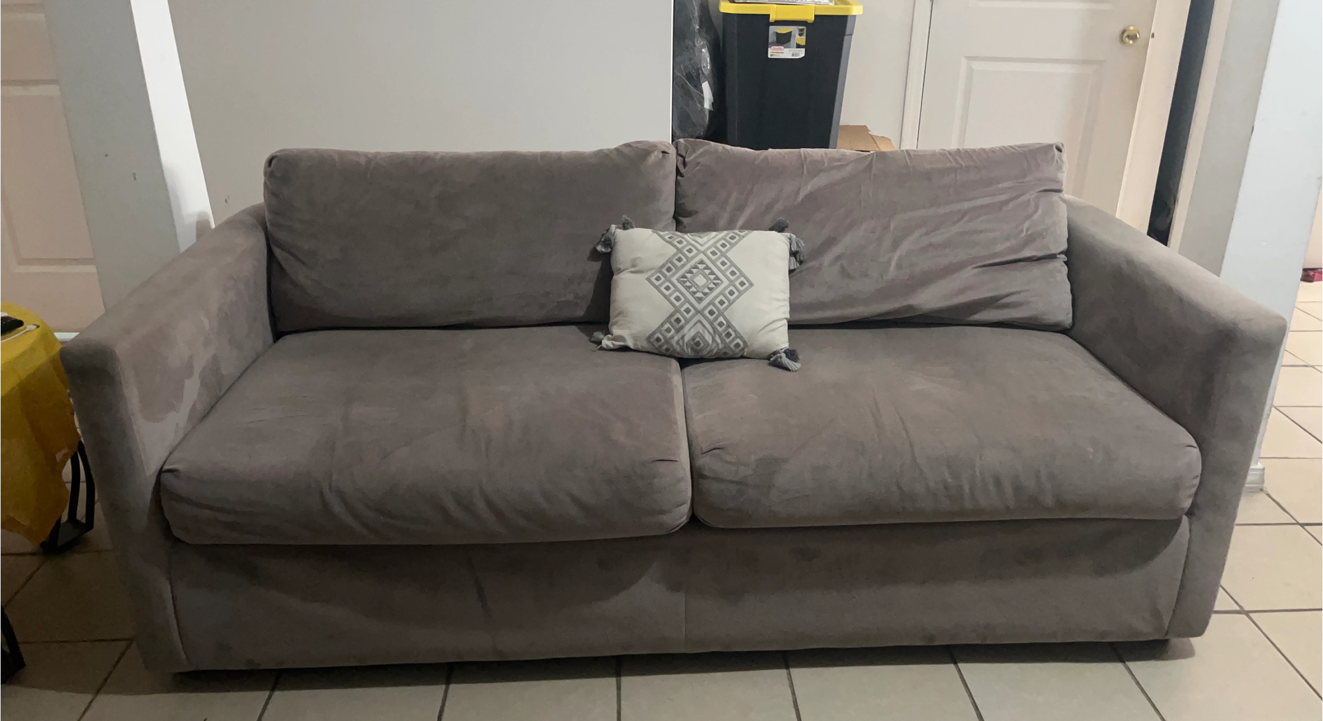 Comfortable Gray Sofa