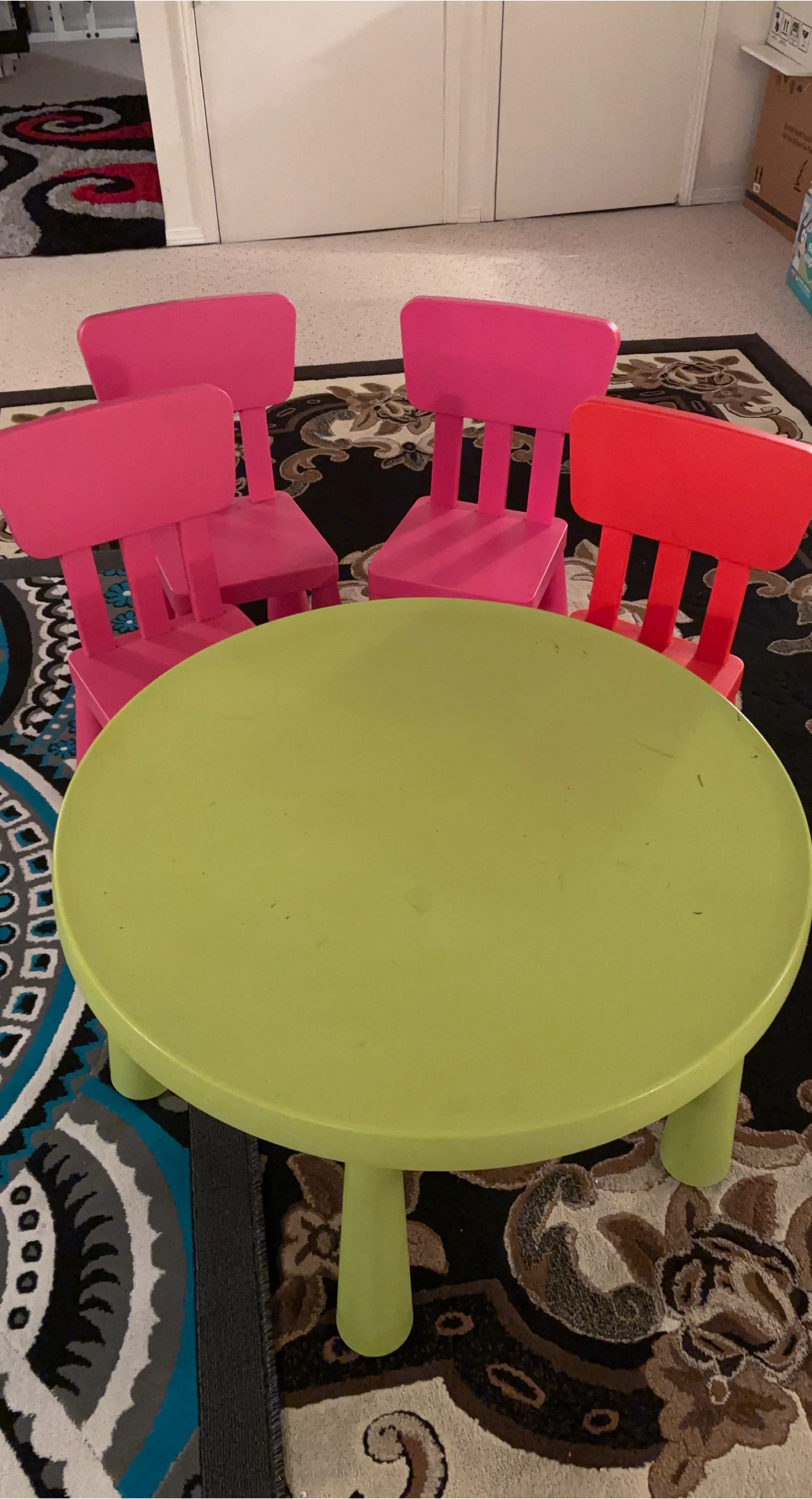 Children's Table and Chairs