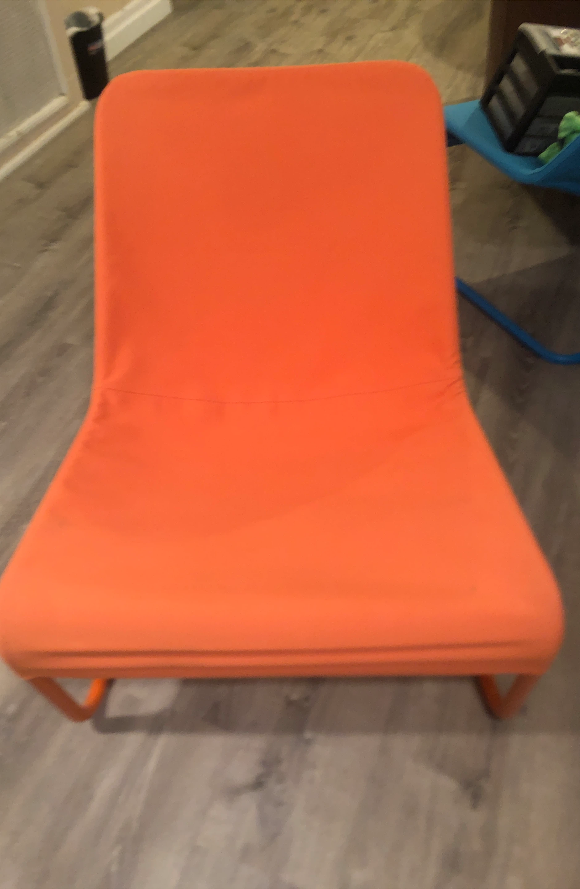 Orange Floor Chair