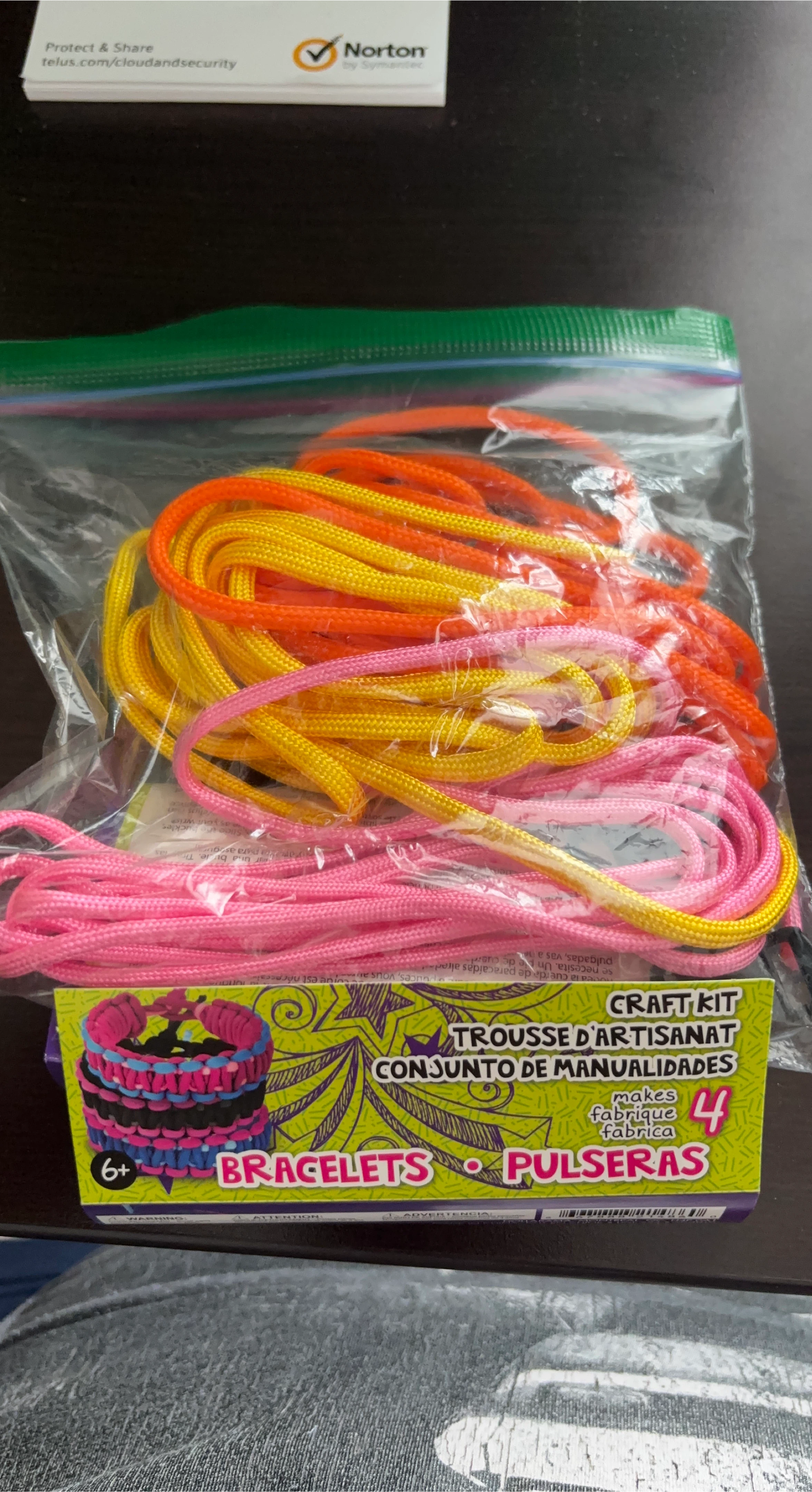 Bracelet Craft Kit - Makes 4 Bracelets!