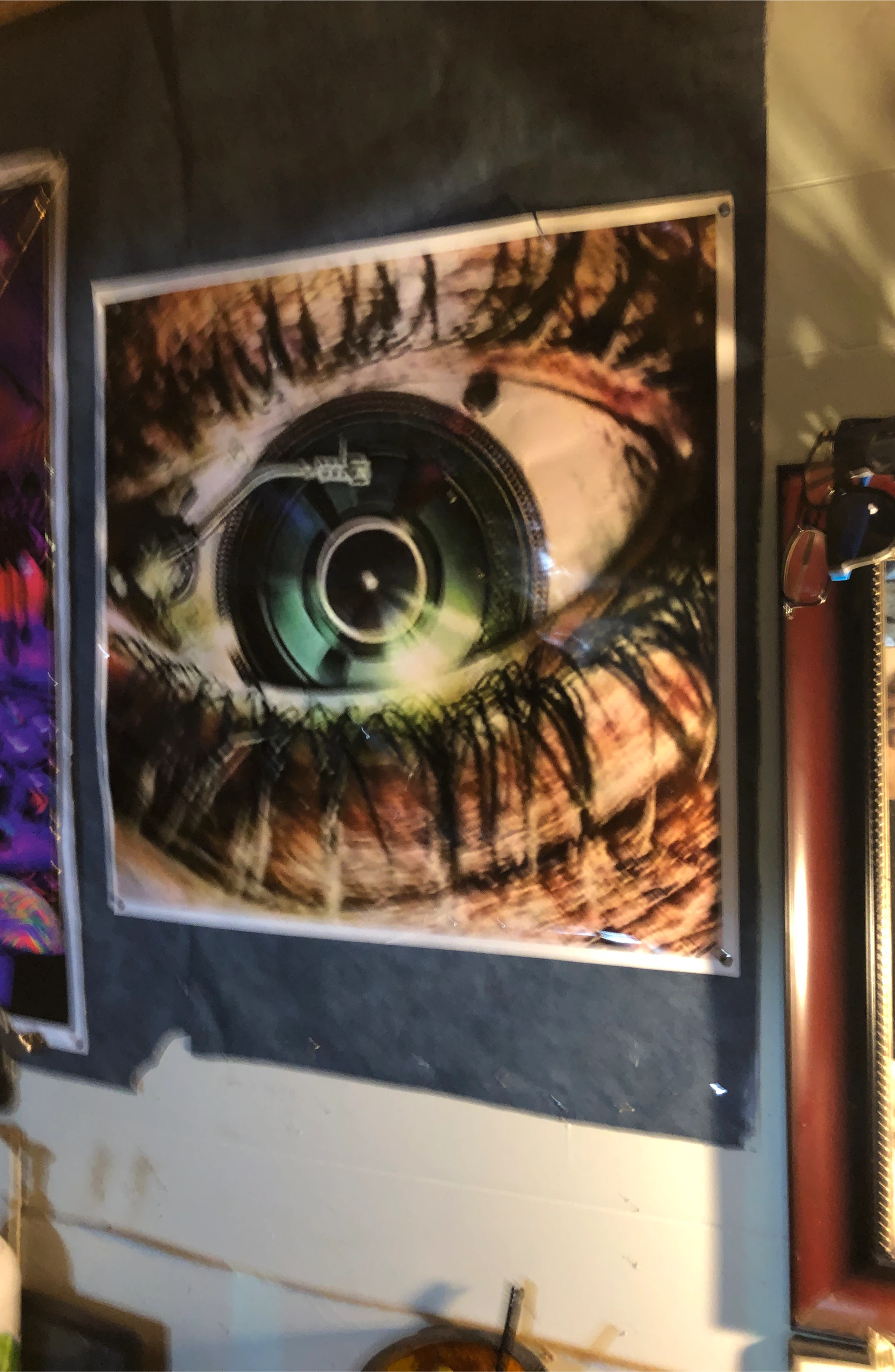 Eye Turntable Art Print