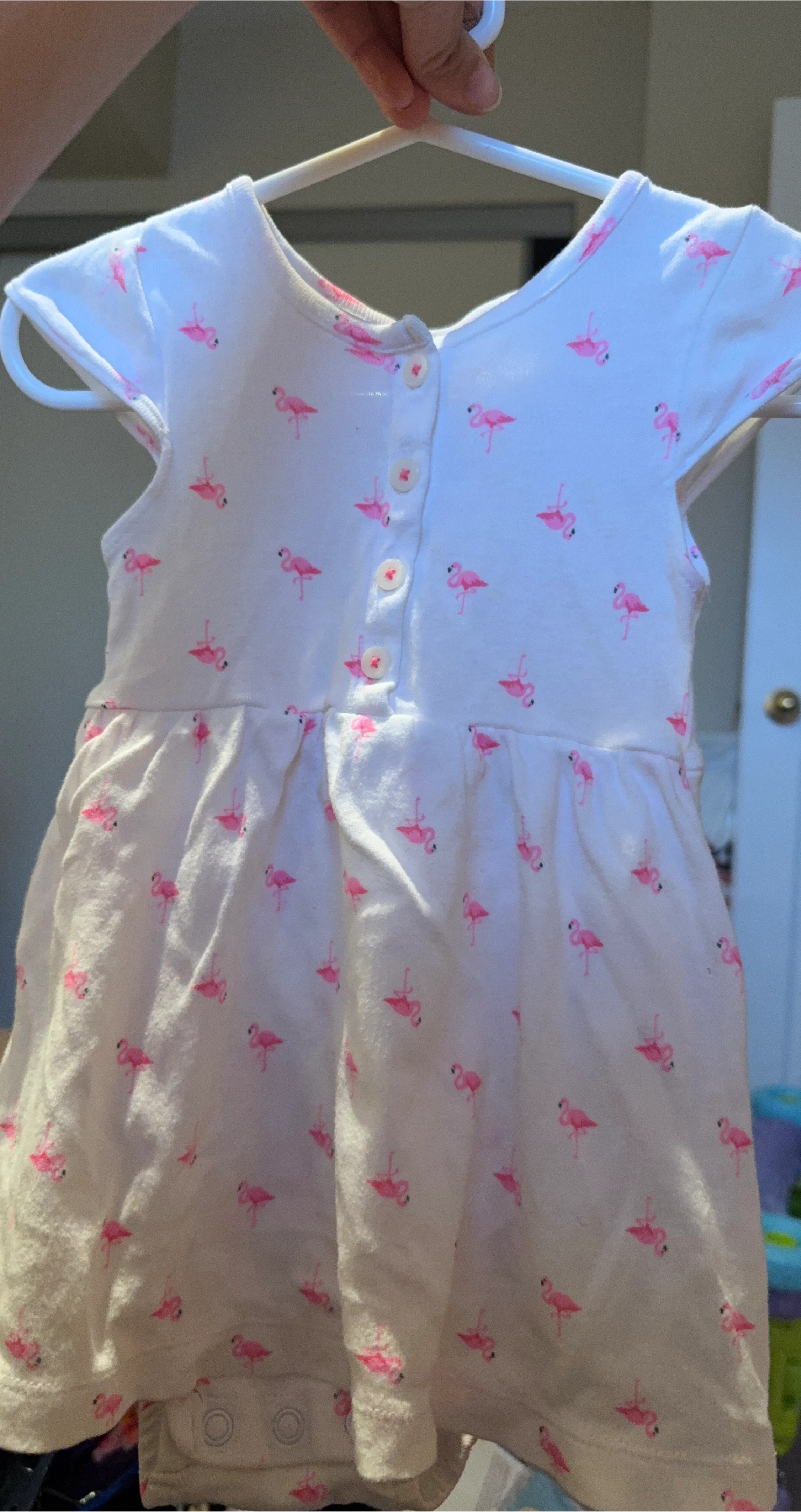 Baby Girl's Flamingo Dress