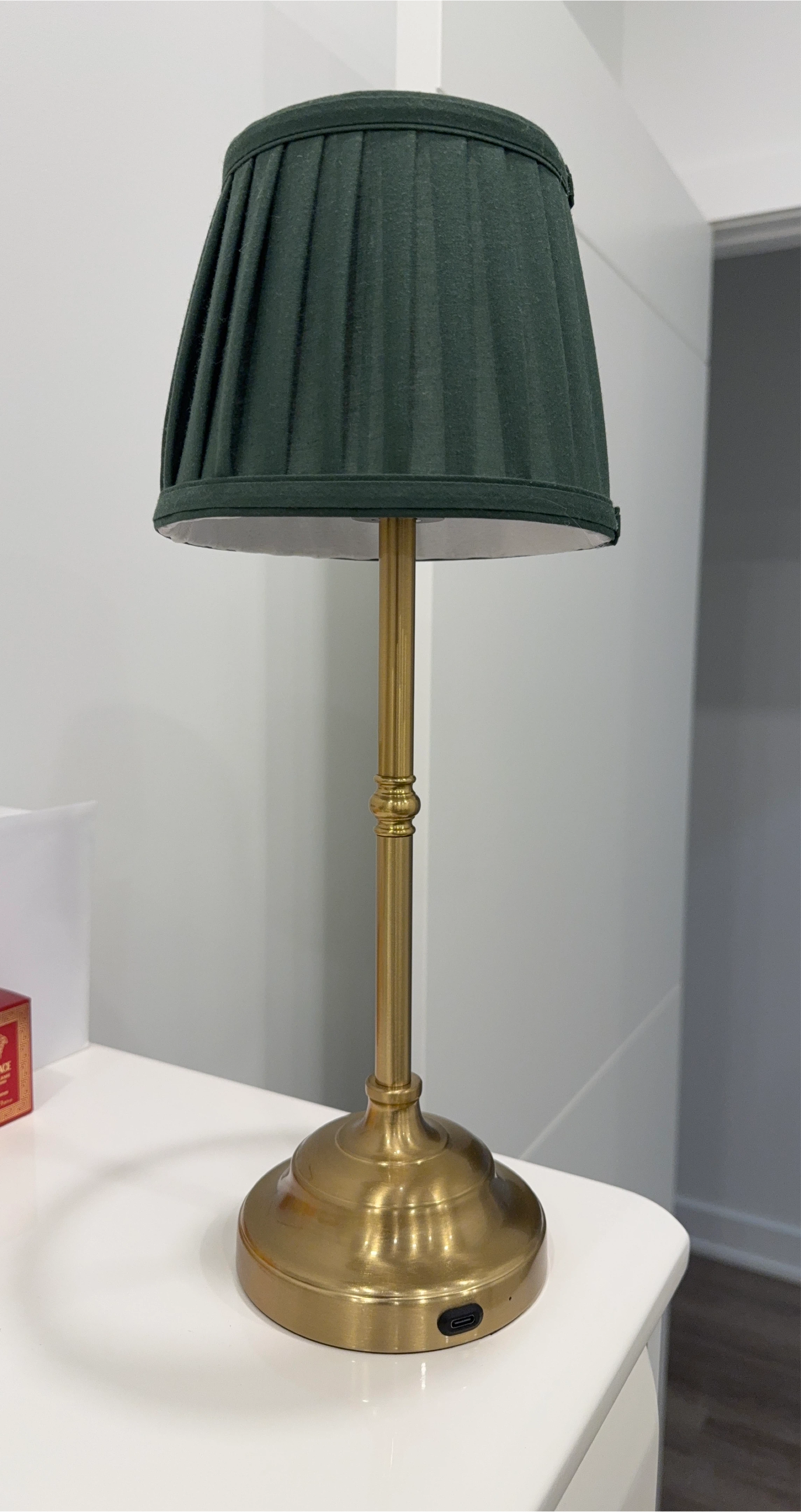 Green & Gold Table Lamp