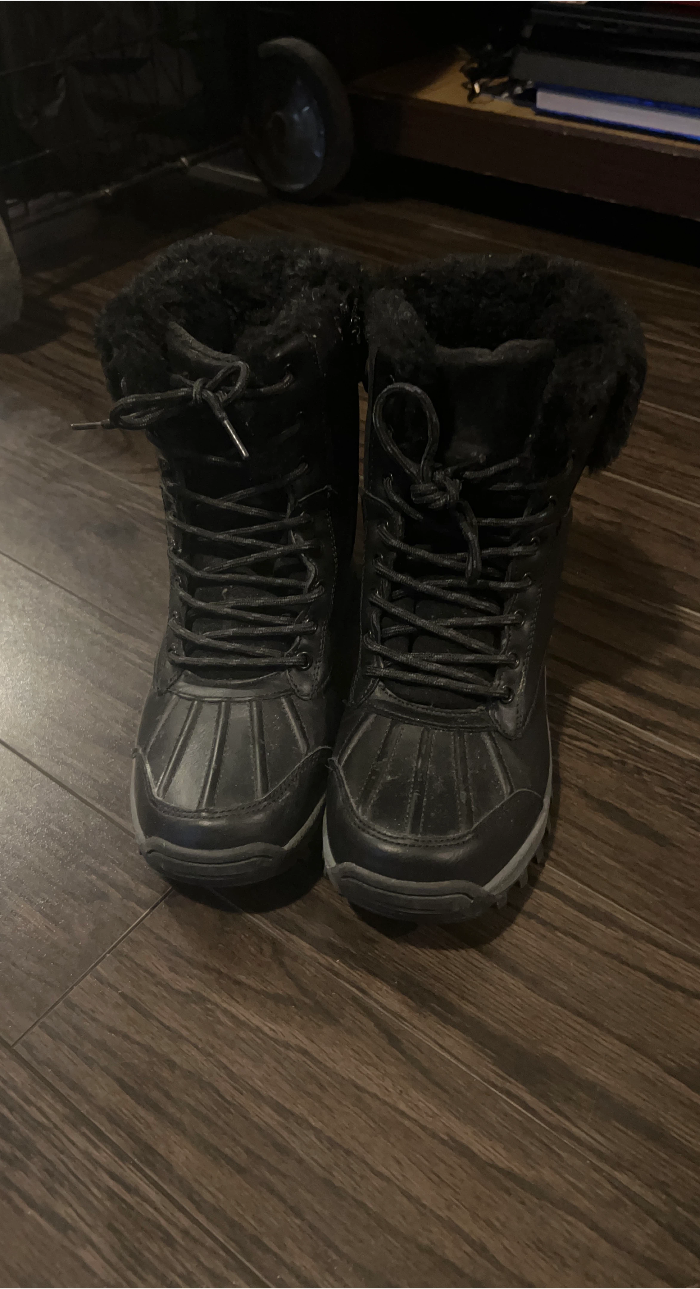 Black Winter Boots