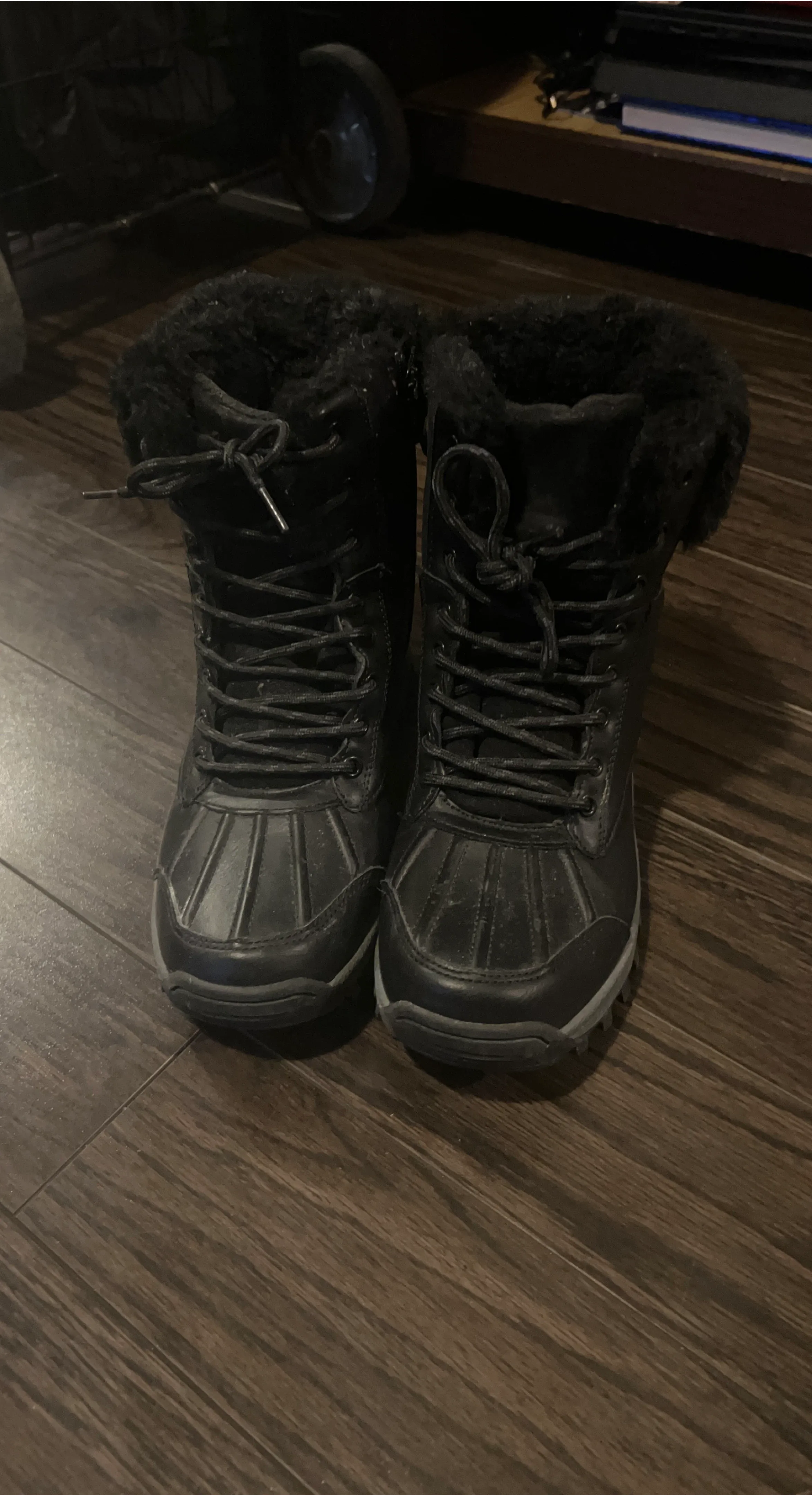 Black Winter Boots