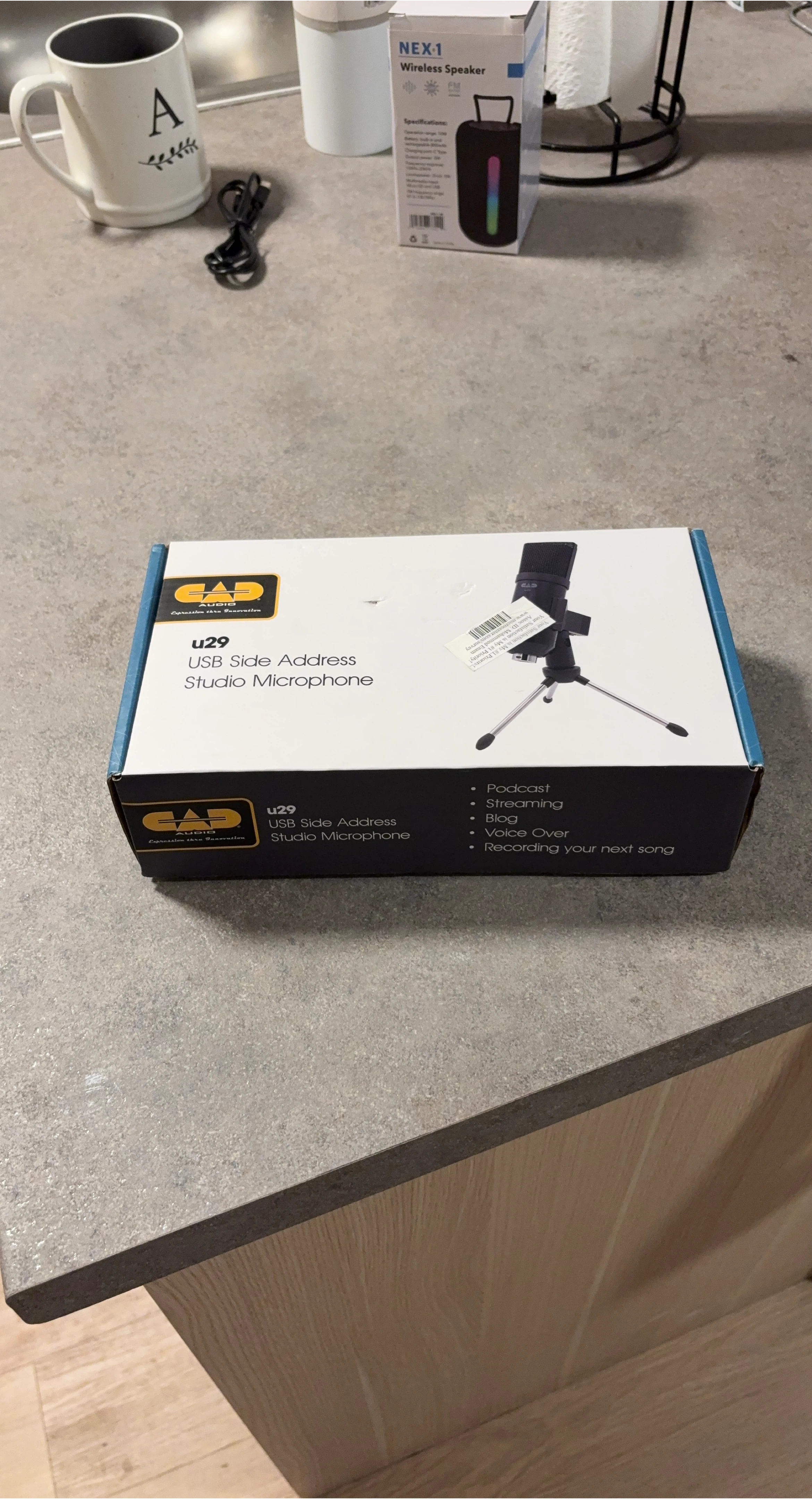 CAD Audio U29 USB Studio Microphone - New in Box!