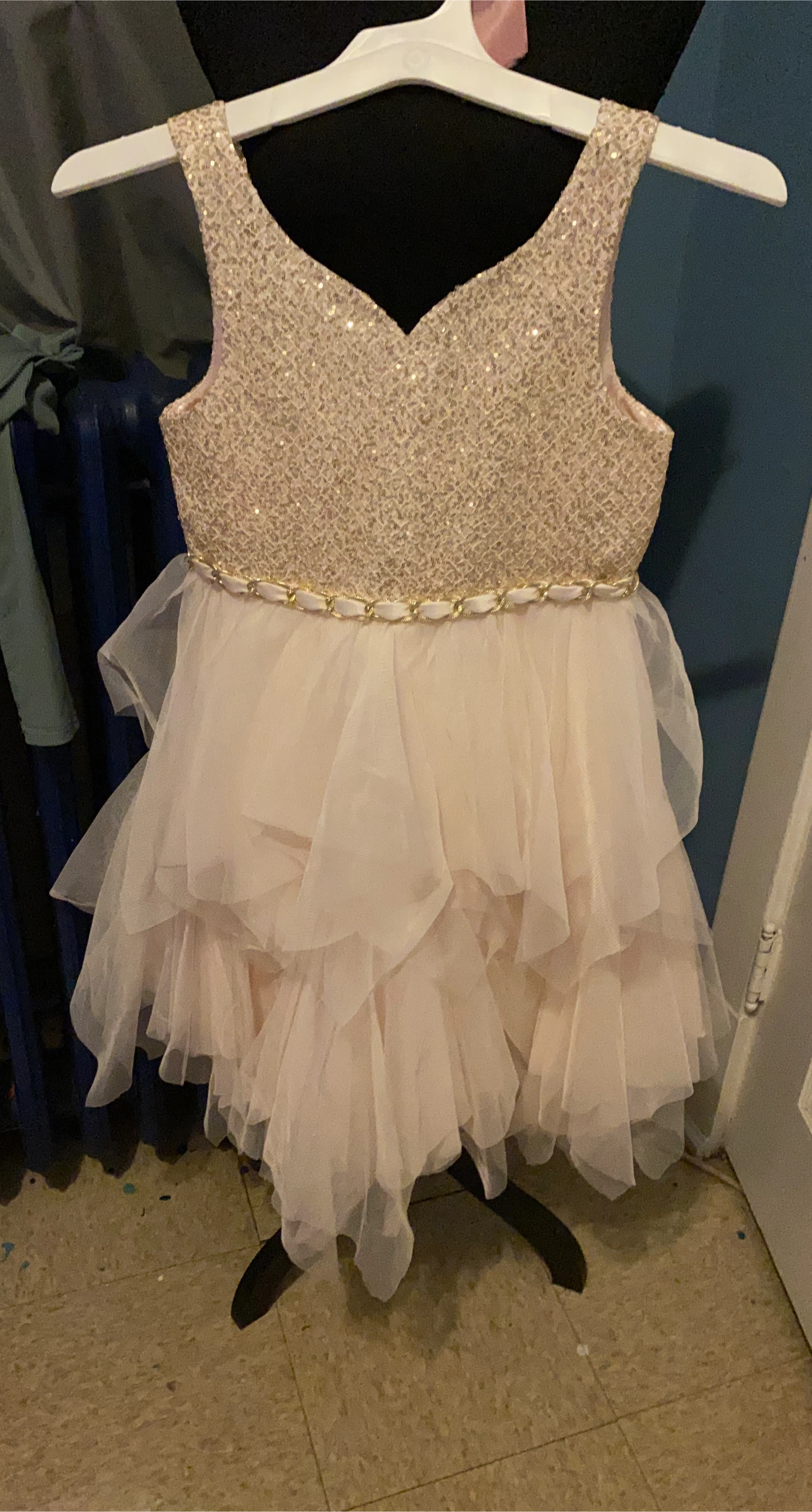 Girls' Pink Party Dress