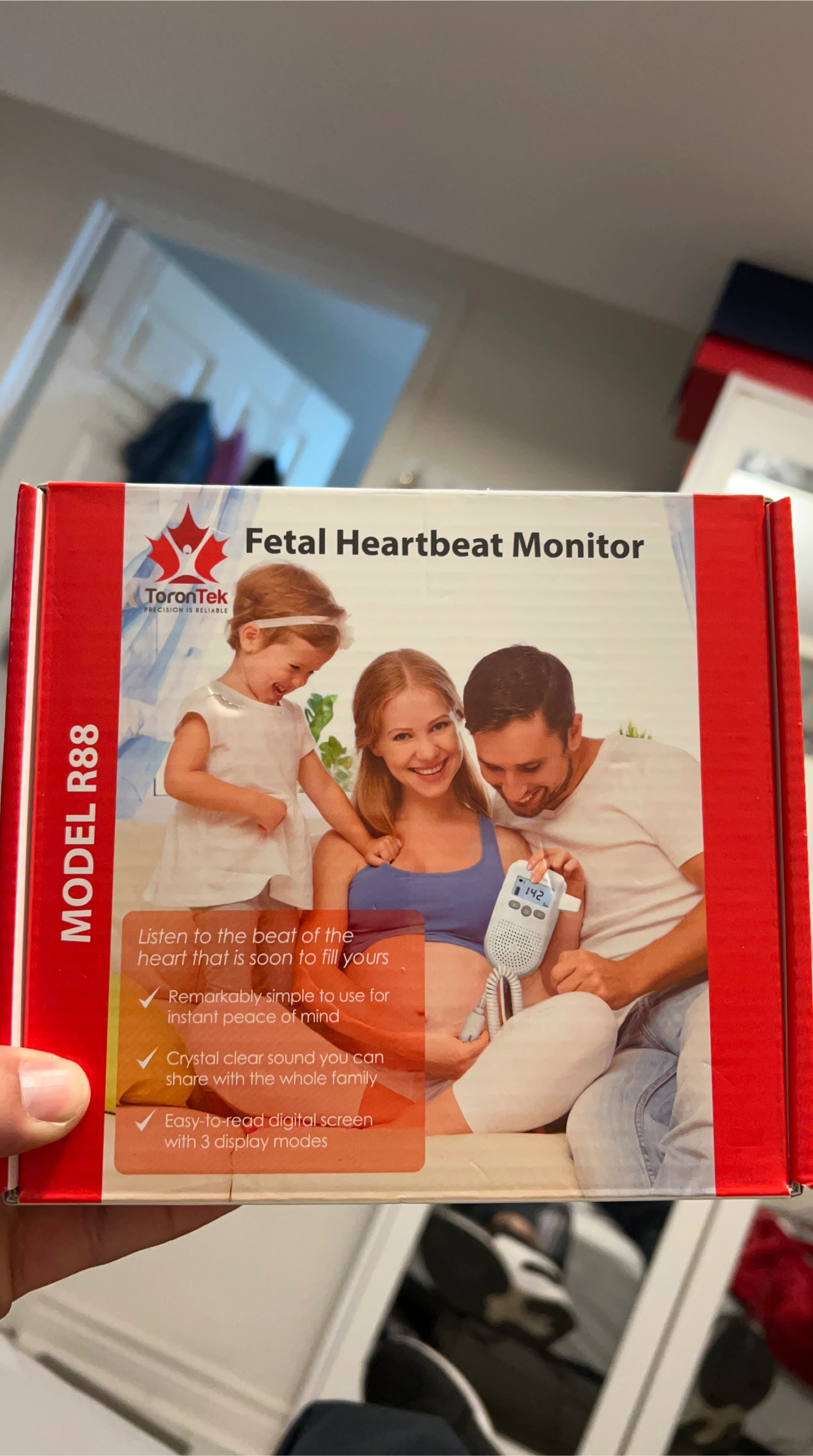 ToronTek Fetal Heartbeat Monitor Model R88