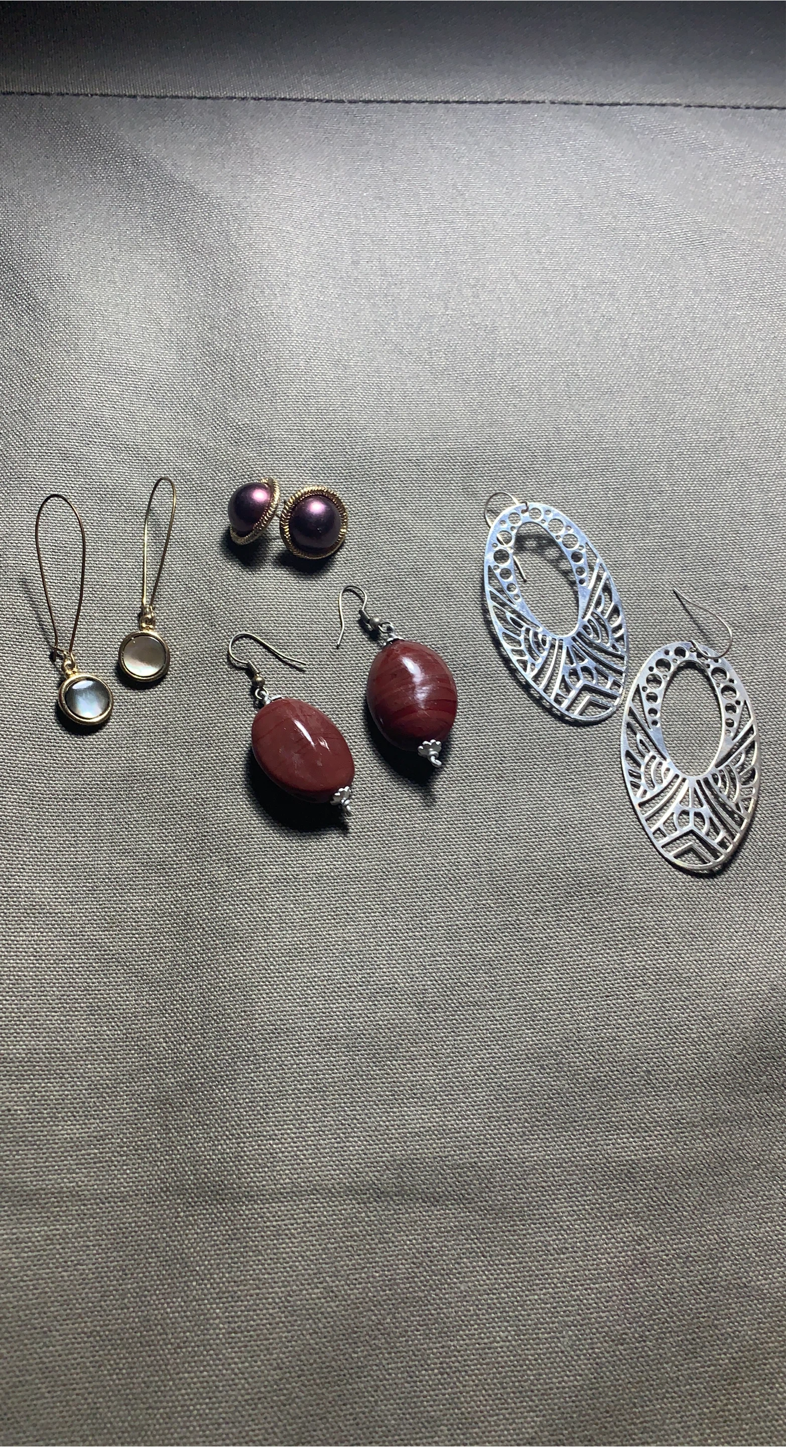 Assorted Earrings - 4 Pairs