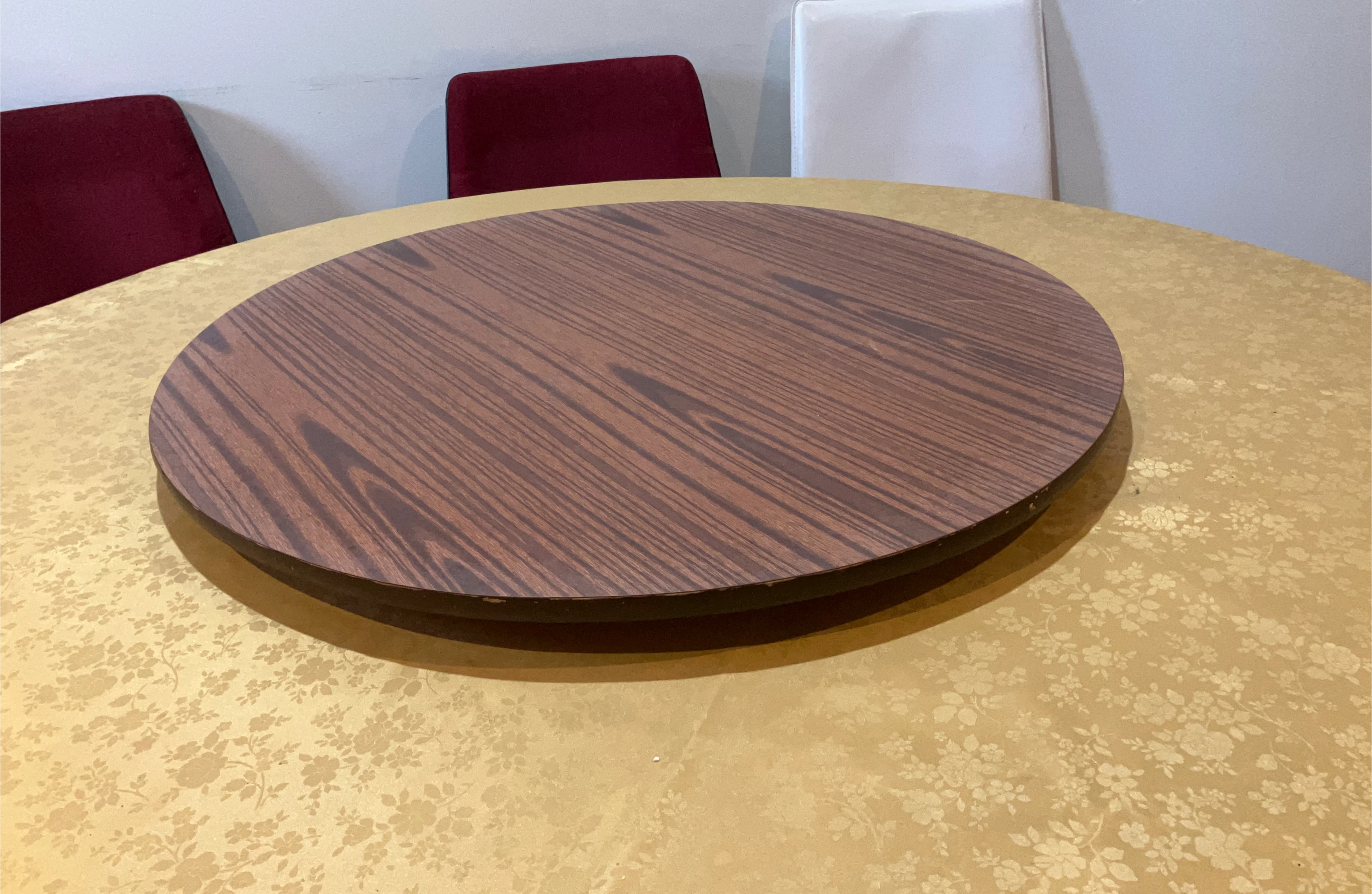 Lazy Susan Turntable - Wood Grain image indicator(1)