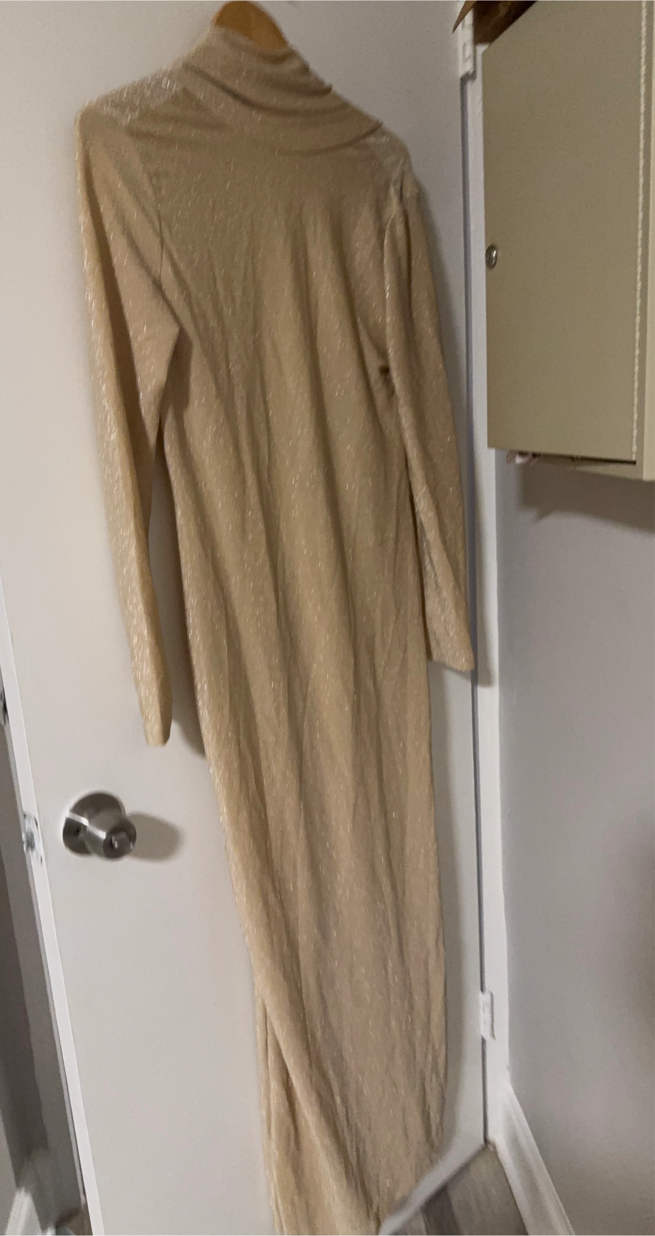 Gold Maxi Dress