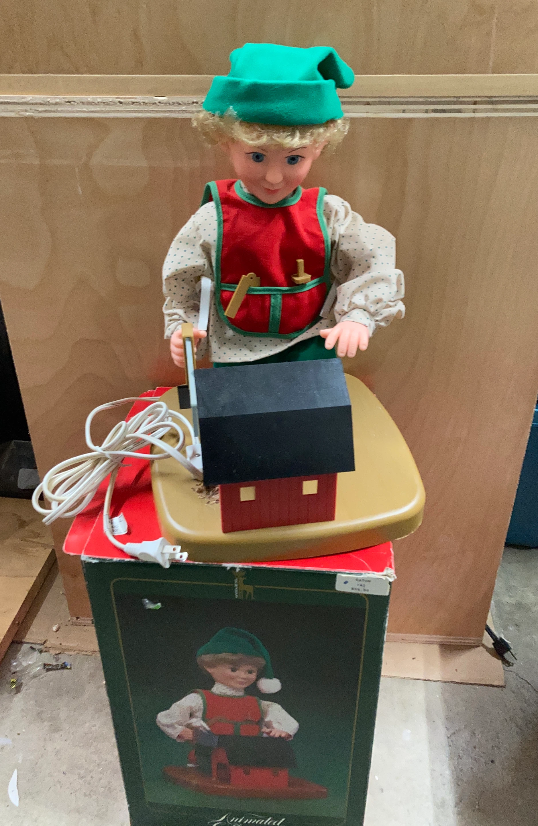 Animated Christmas Elf Toy