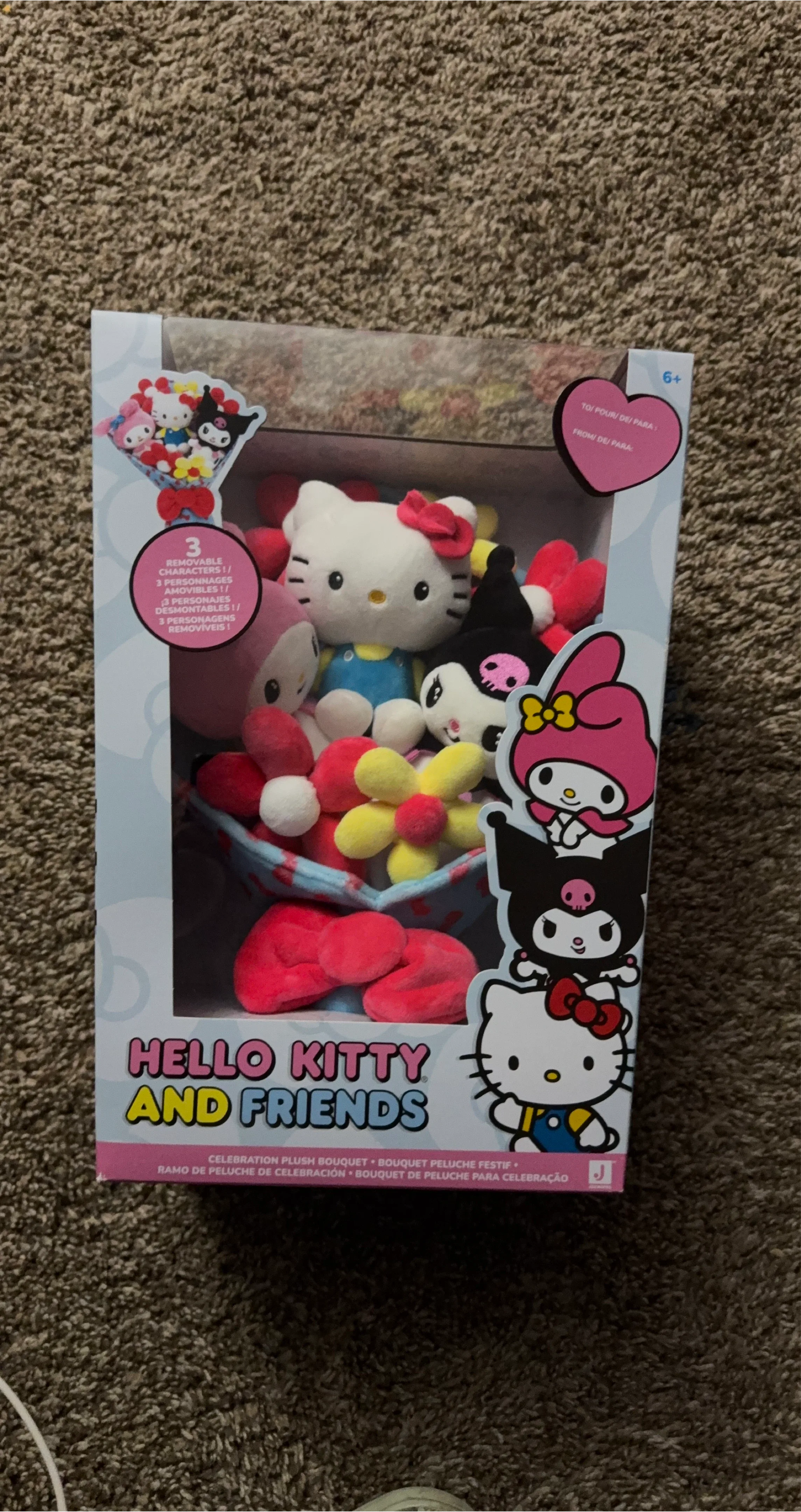 Hello Kitty and Friends Plush Bouquet - New in Box!