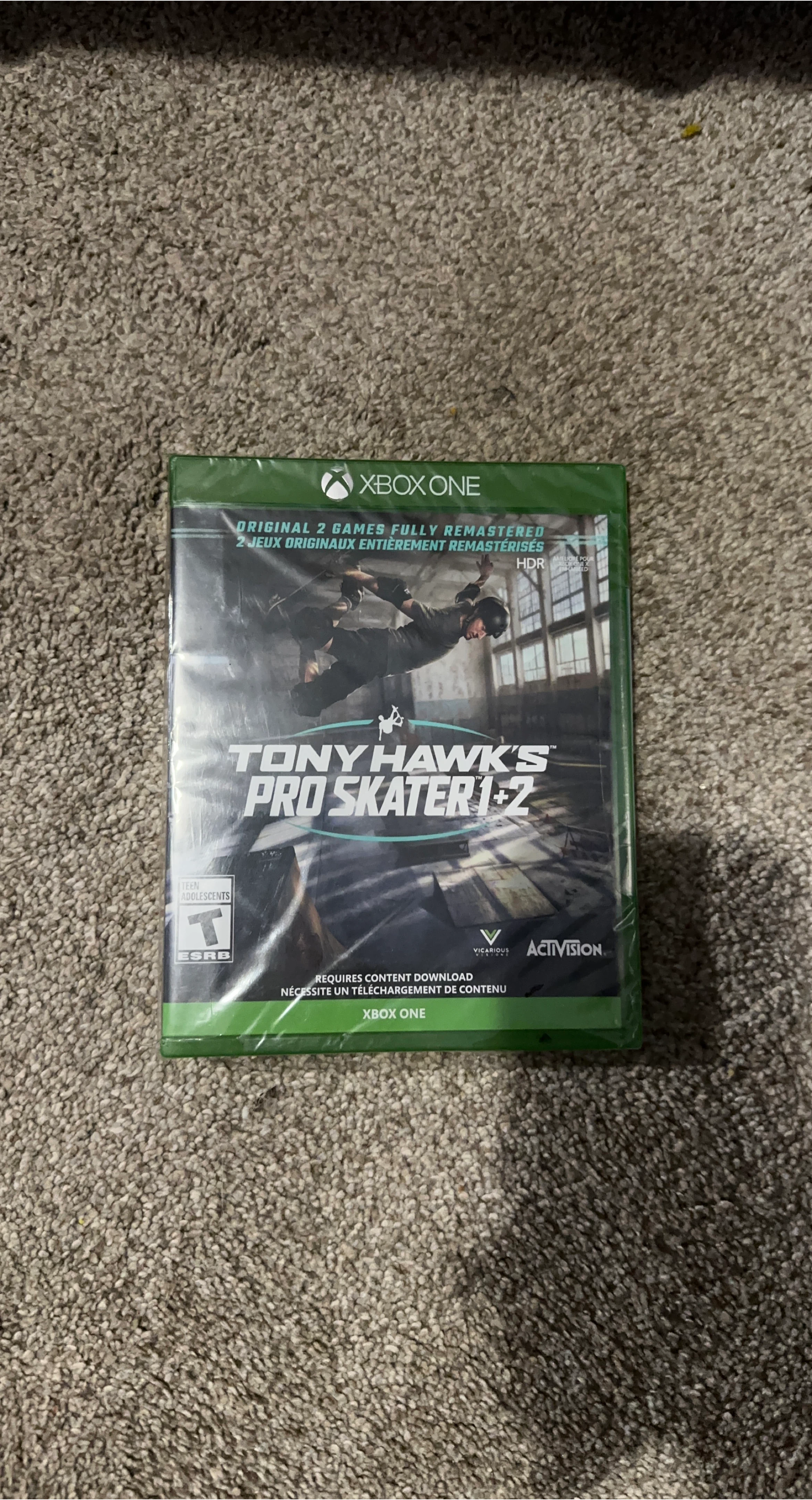 New Tony Hawk's Pro Skater 1+2 Xbox One