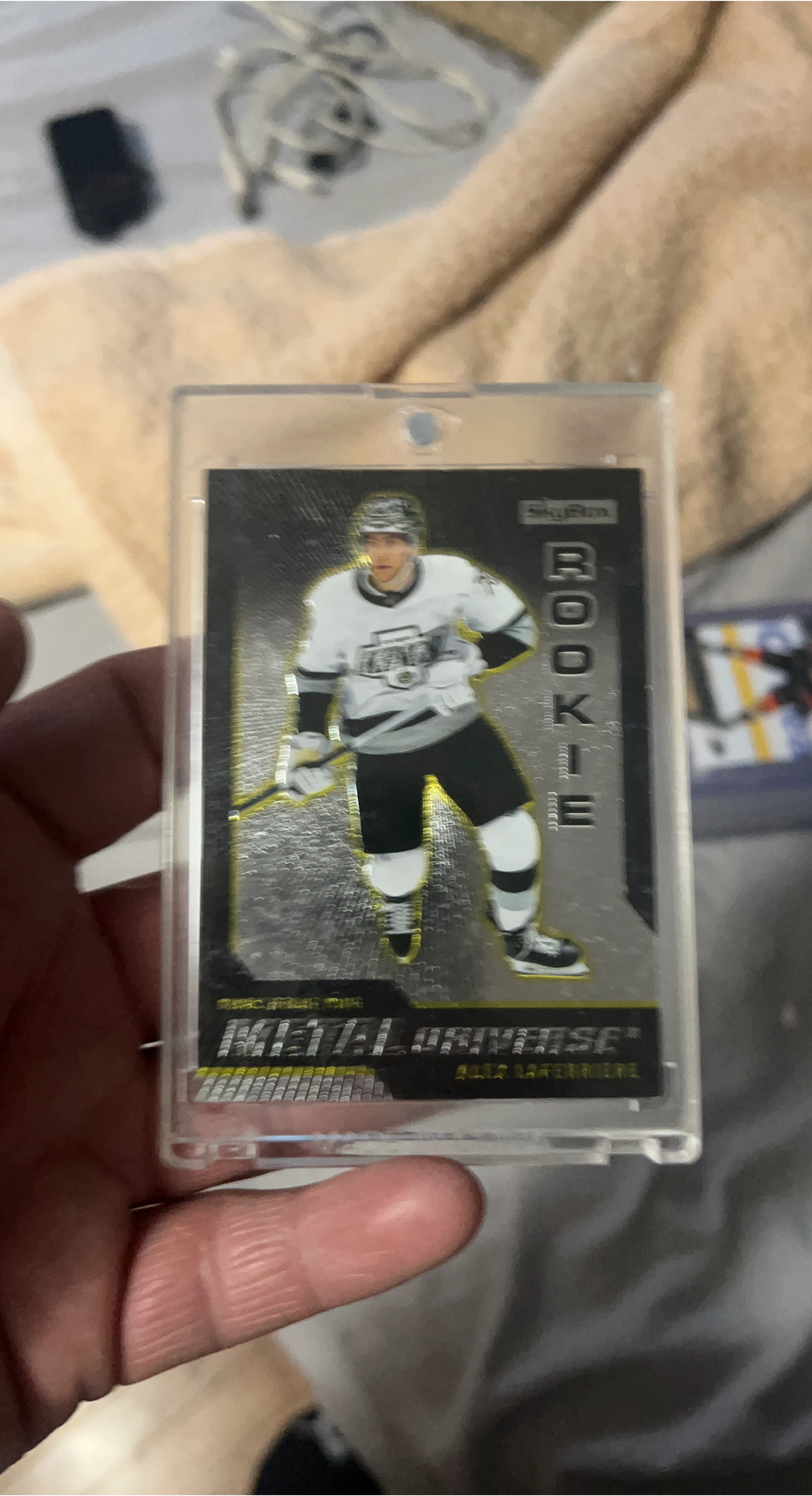 Alex Laferriere Rookie Metal Universe Hockey Card