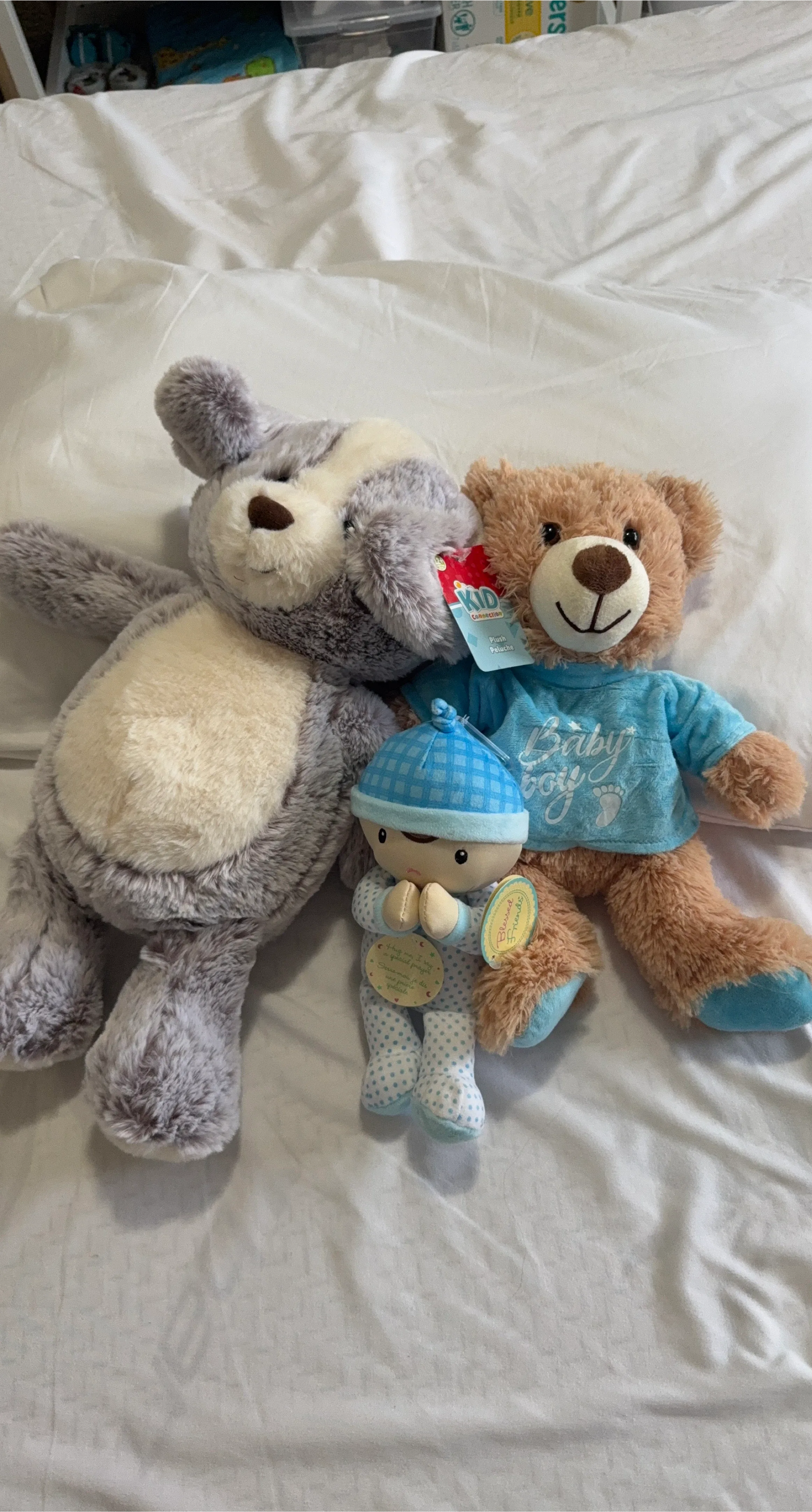 Kid Connection Plush Stuffed Animals - Set of 3