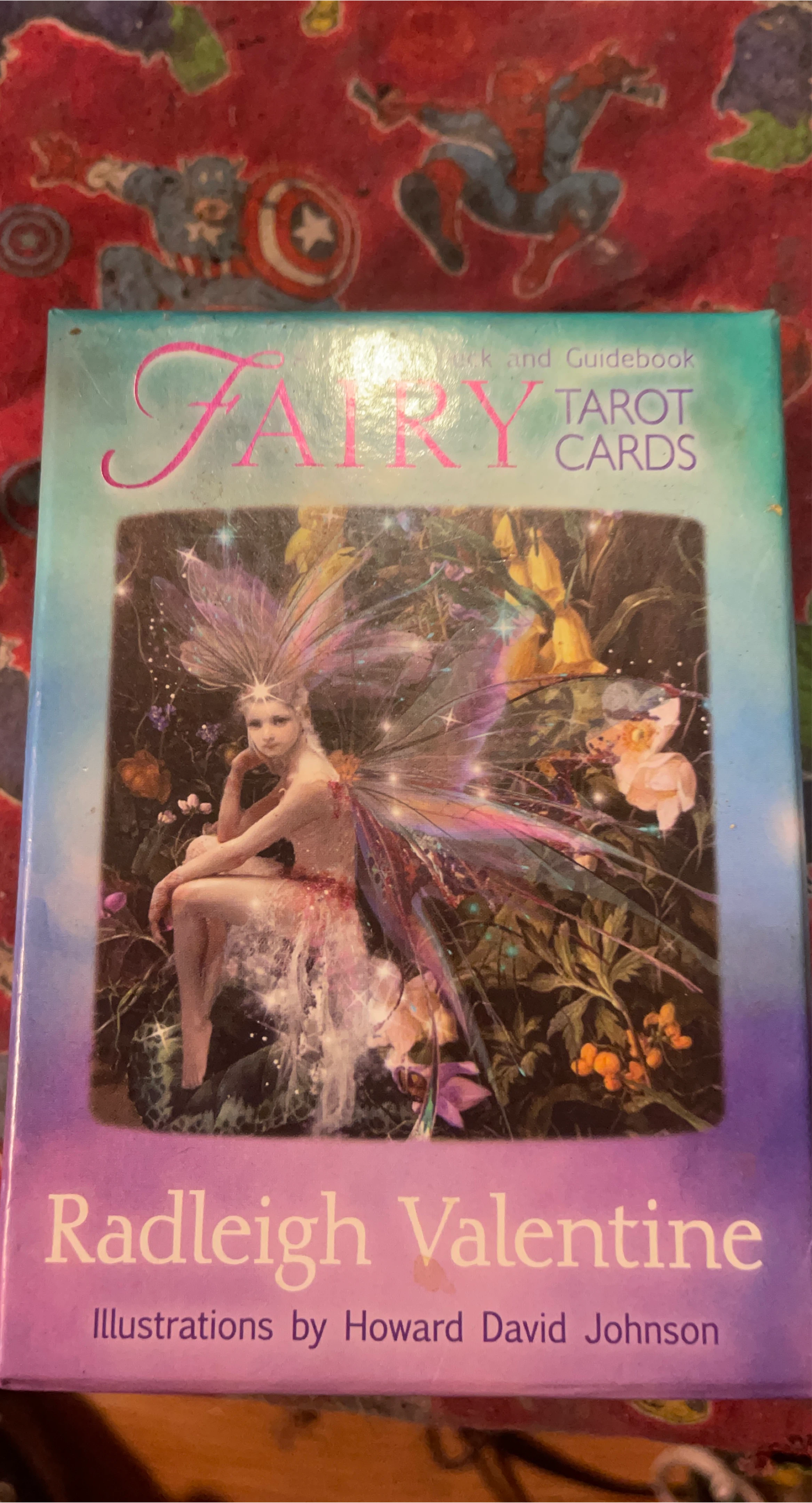 Fairy Tarot Cards Deck and Guidebook