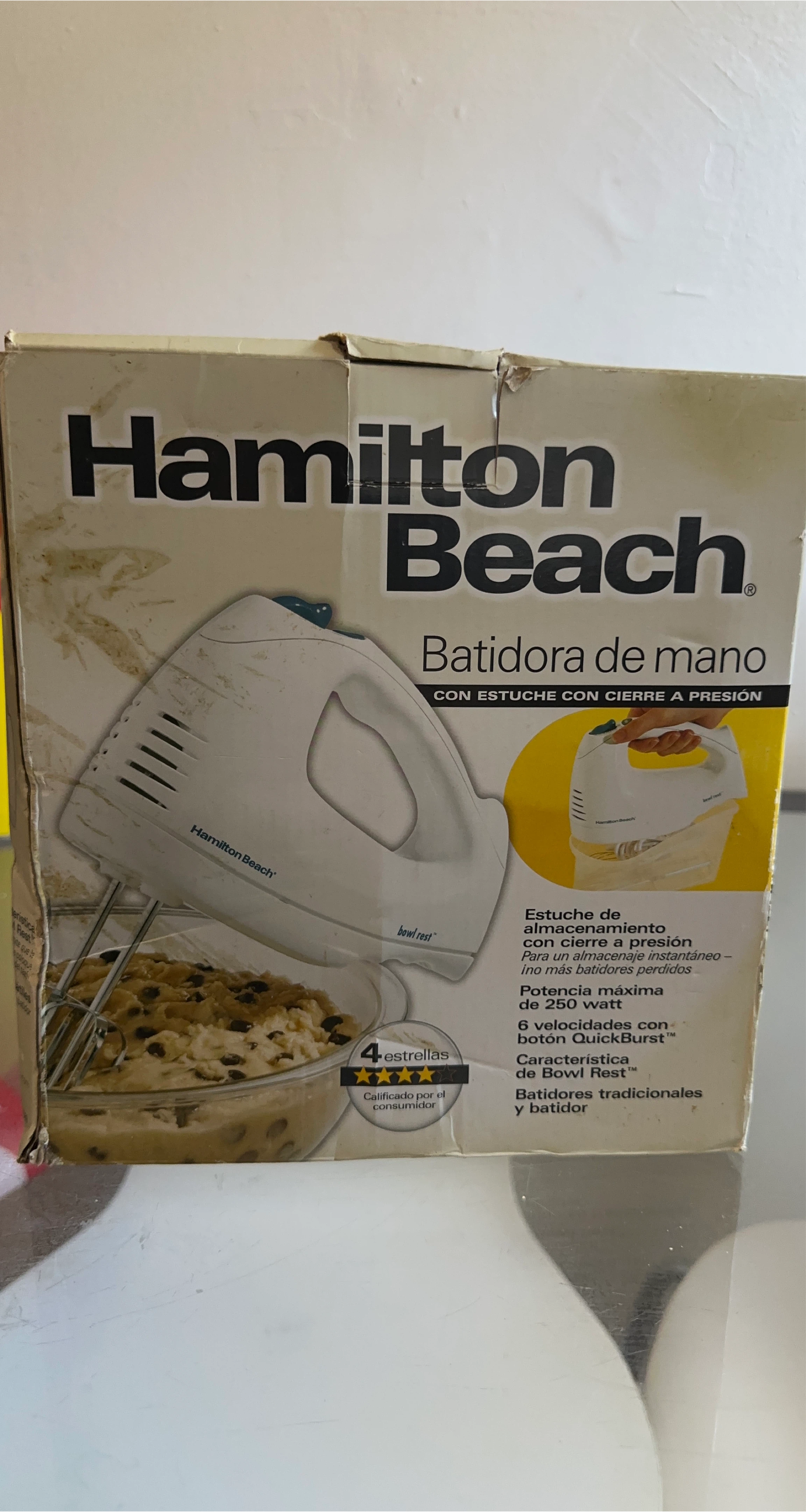 Hamilton Beach Hand Mixer with Bowl Rest