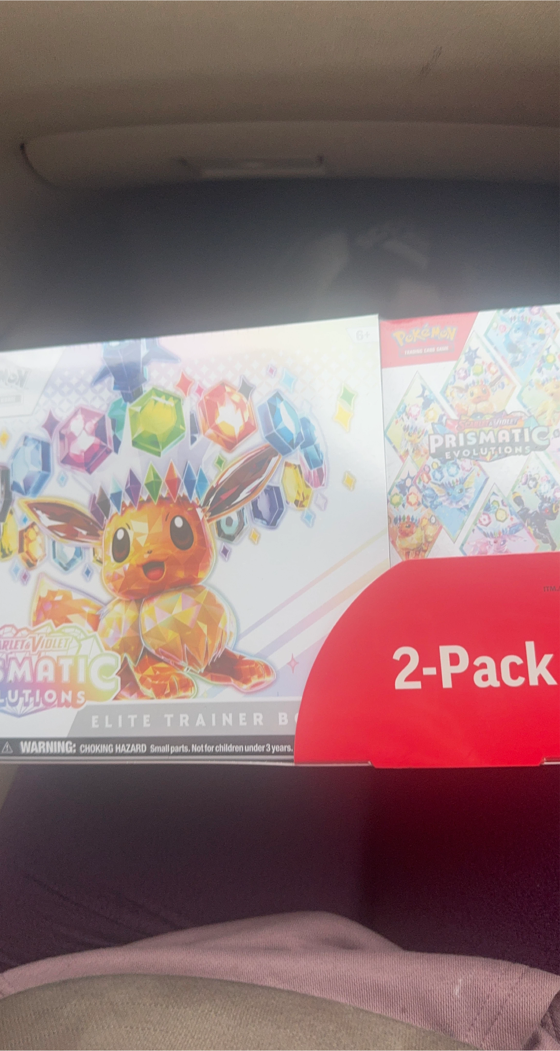 Pokémon TCG Scarlet & Violet Prismatic Eevee Elite Trainer Box